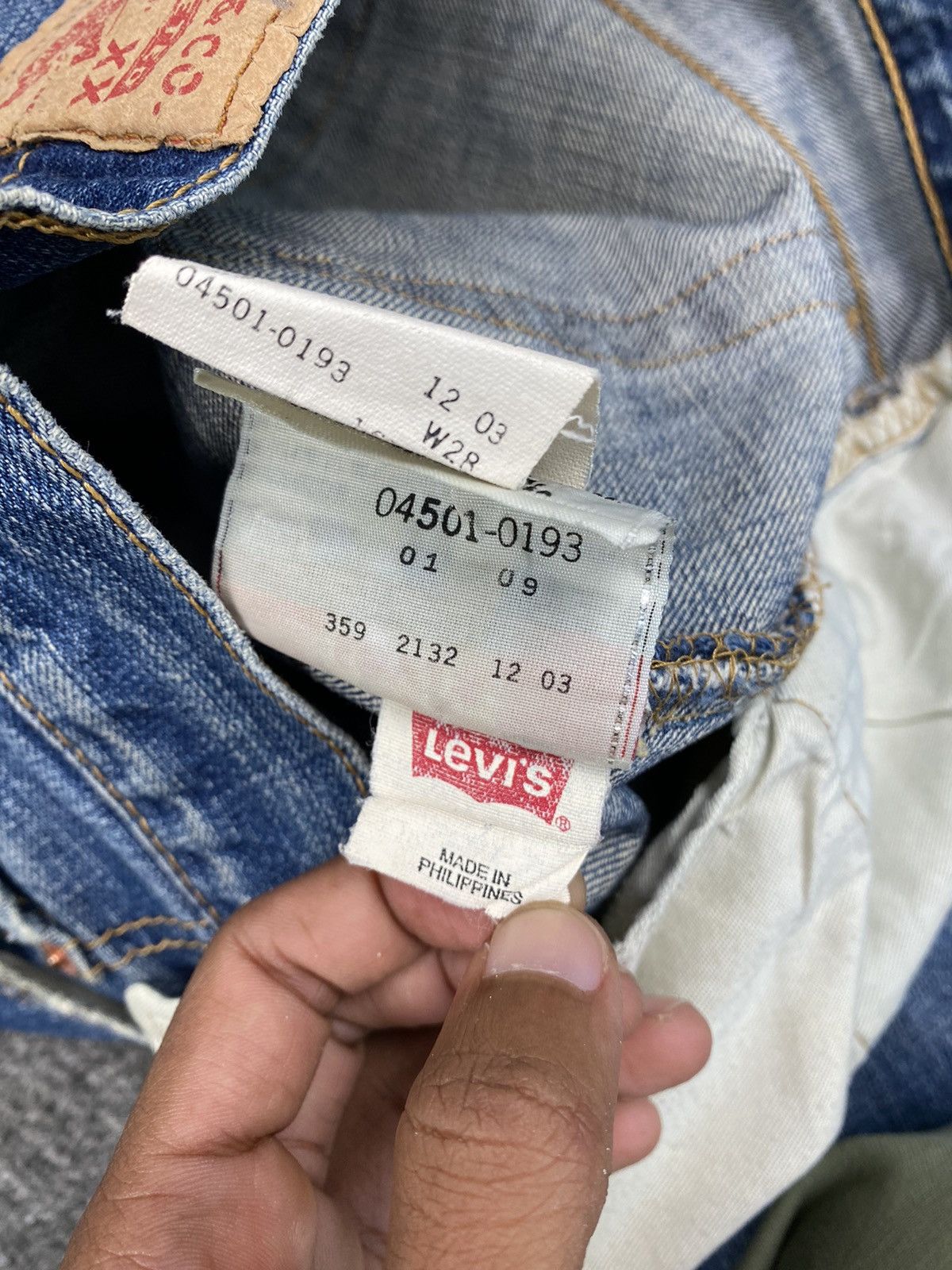 Levi's × Vintage Vintage Levis 501 Straight cut Size US 28 / EU 44 - 5 Thumbnail