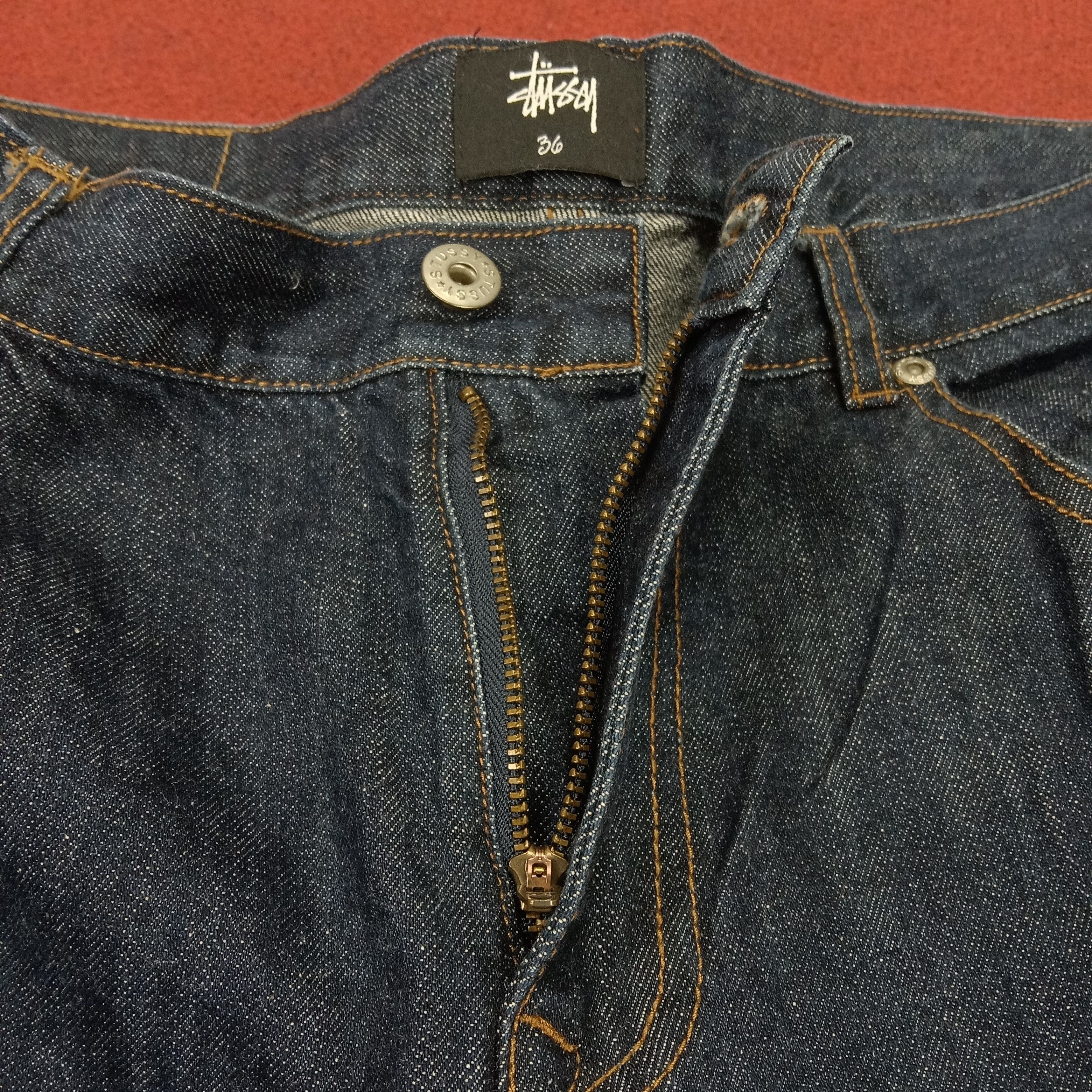 Stussy Stussy Streetwear Skater Custom Art Logo Style Jeans Size US 36 / EU 52 - 12 Thumbnail