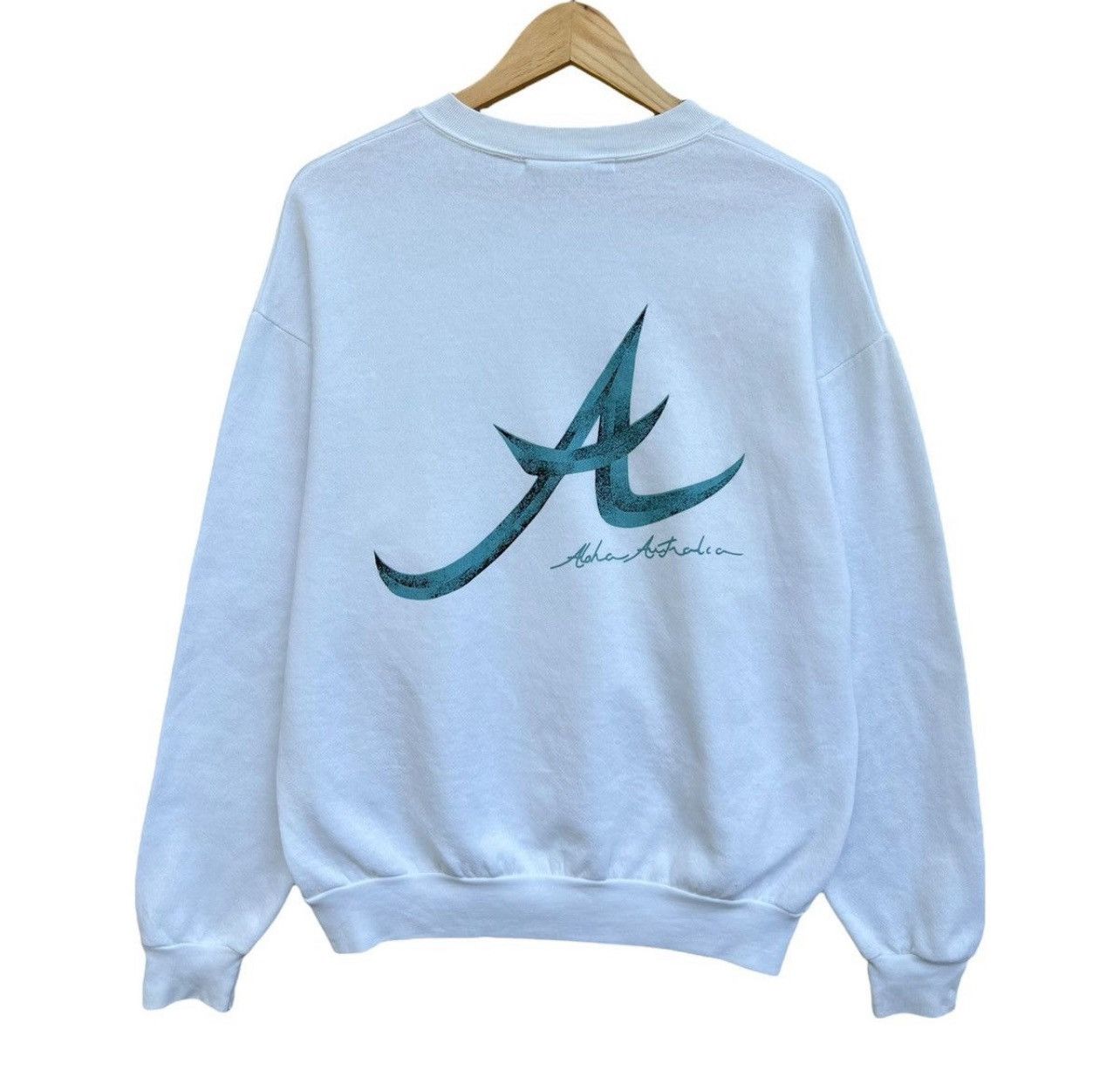 Vintage Vintage 90s Aloha Hawaii Surfboard Australia Sweatshirt Size US L / EU 52-54 / 3 - 1 Thumbnail