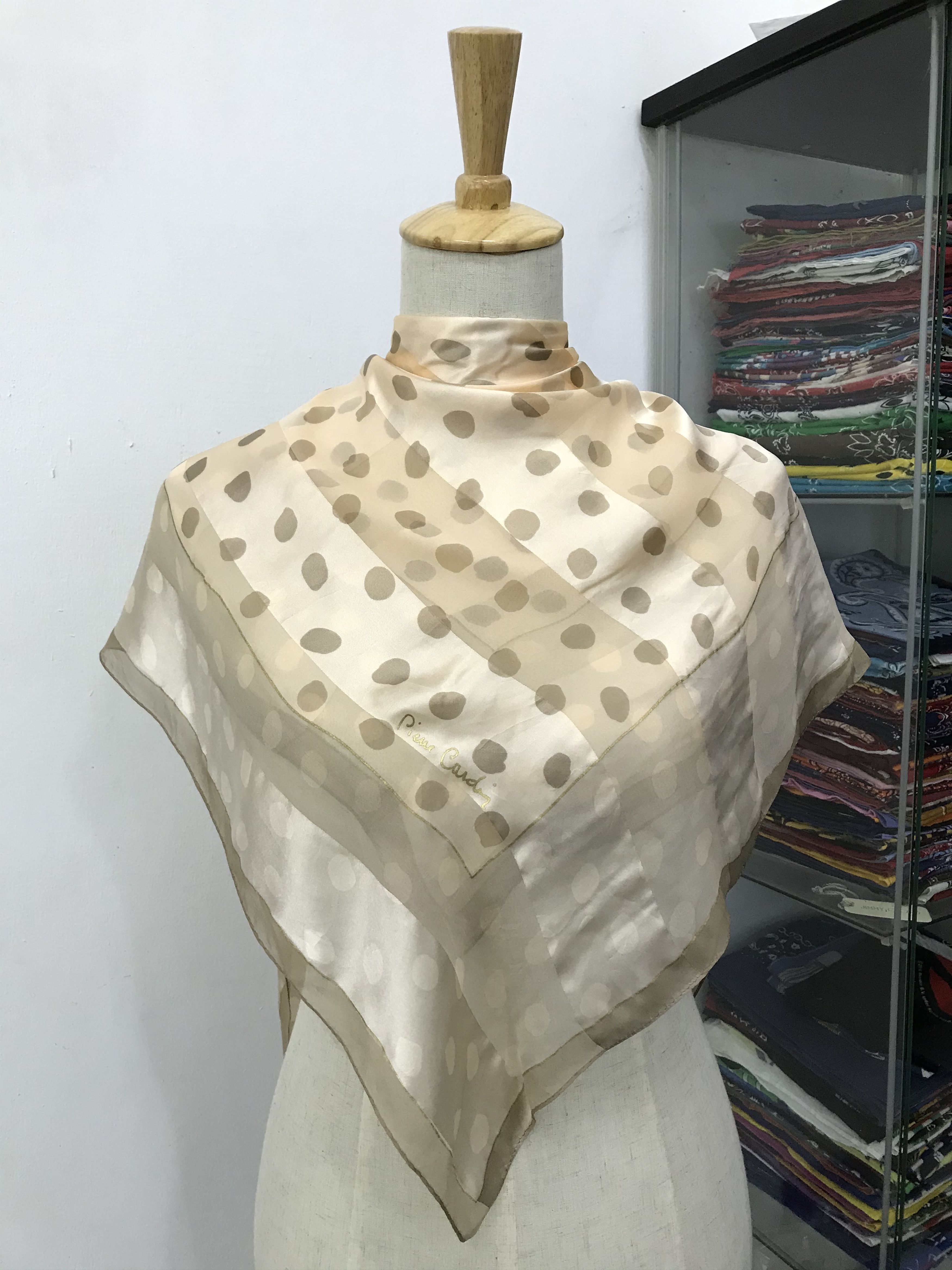 Pierre Cardin Vintage Pierre Cardin Silk Scarf Size ONE SIZE - 1 Thumbnail