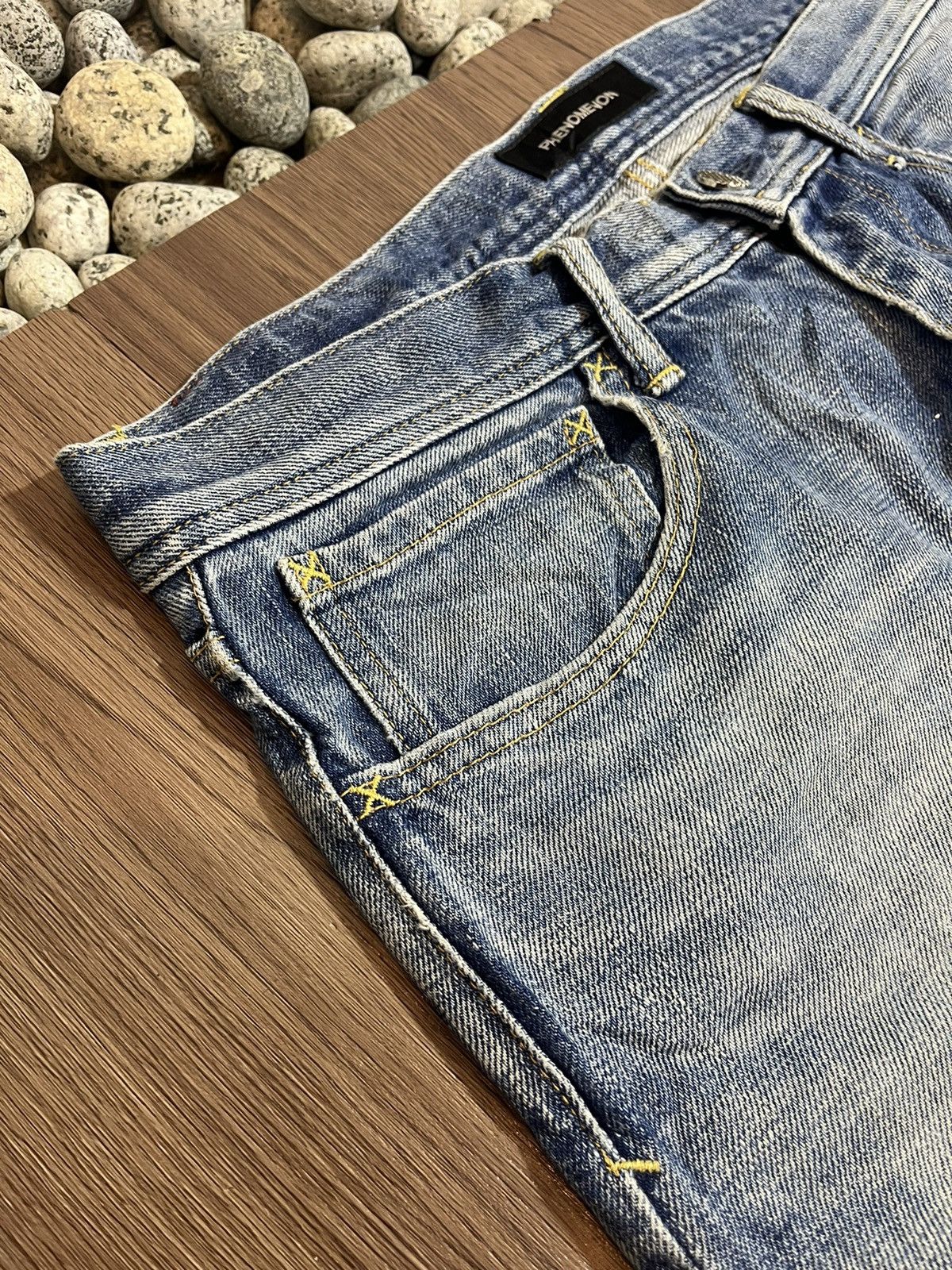PHENOMENON AW12 Phenomenon Selvedge Denim Size US 33 - 10 Thumbnail