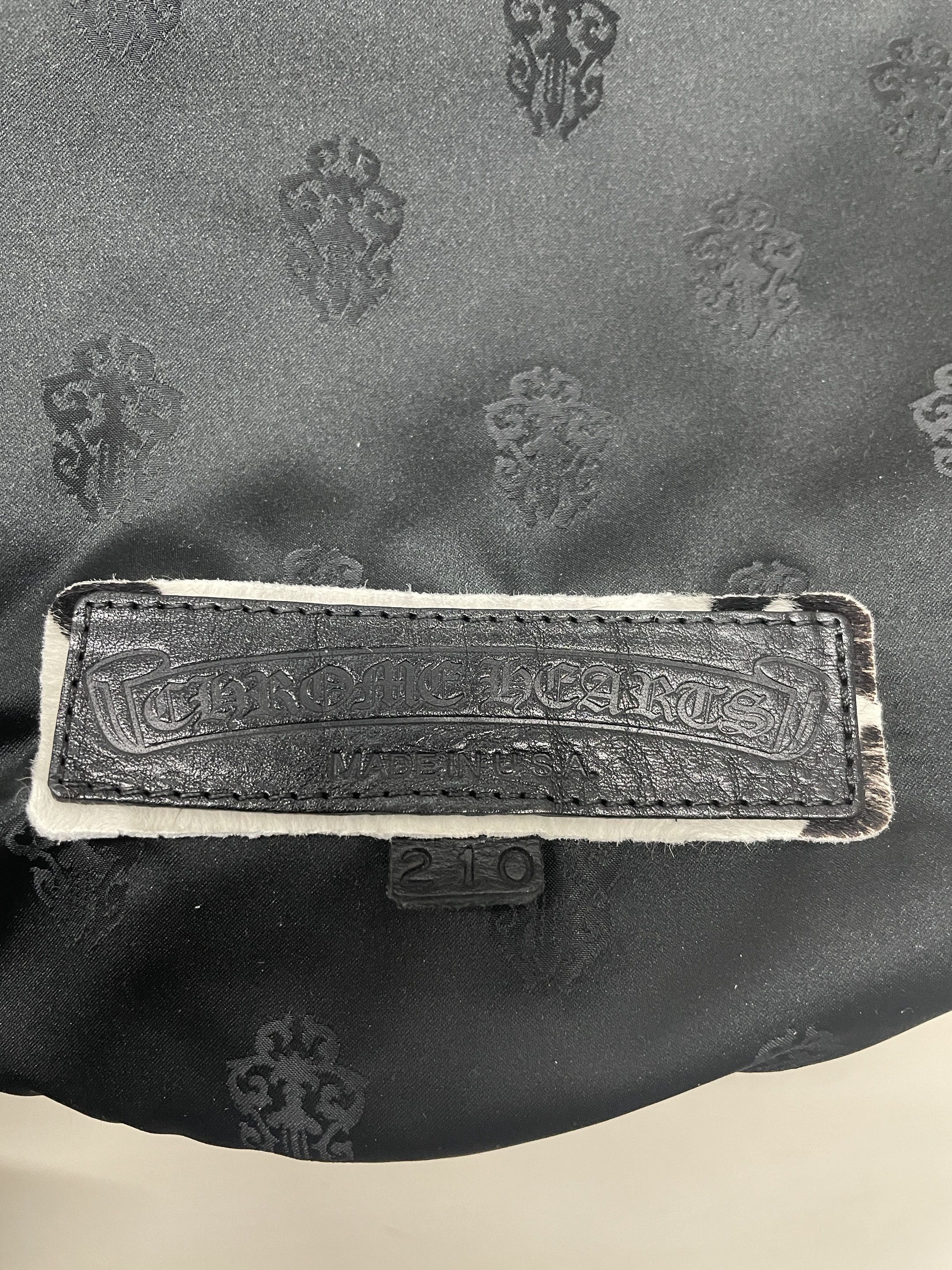 Chrome Hearts Chrome Hearts Cow Triple Cross Patch Boston Domino Bag Size ONE SIZE - 12 Thumbnail