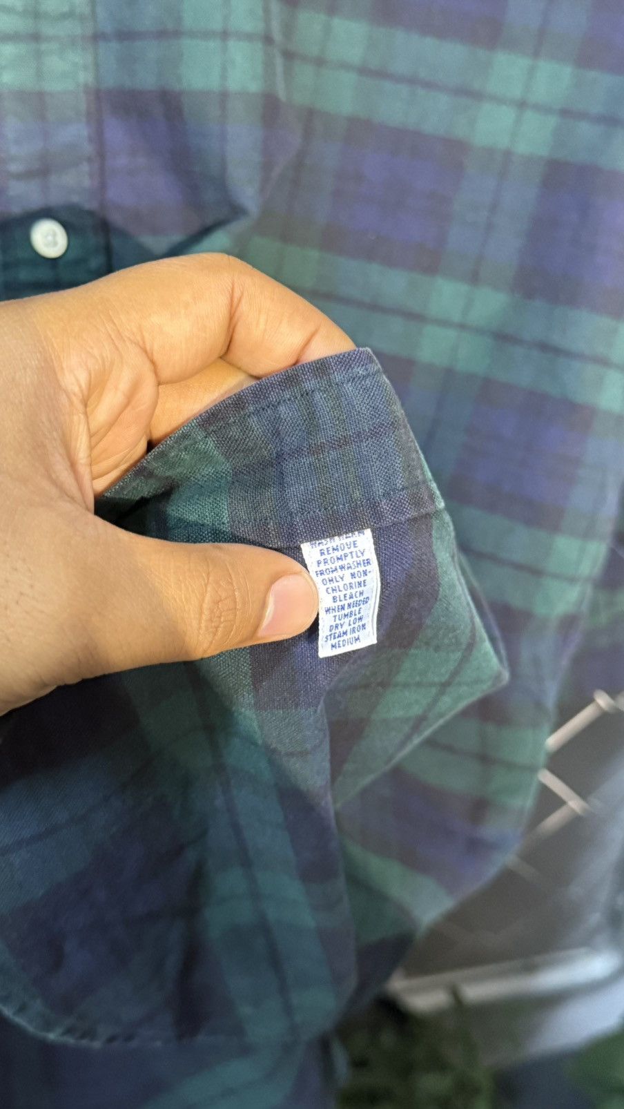 Polo Ralph Lauren VINTAGE POLO RALPH LAUREN PLAID SHIRT Size US XL / EU 56 / 4 - 6 Thumbnail