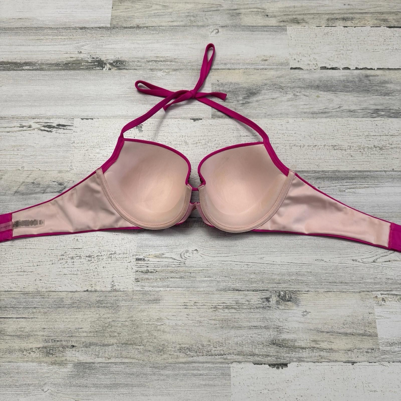 Designer Victoria Secret Push Up Swim Top 36C Size ONE SIZE - 7 Thumbnail