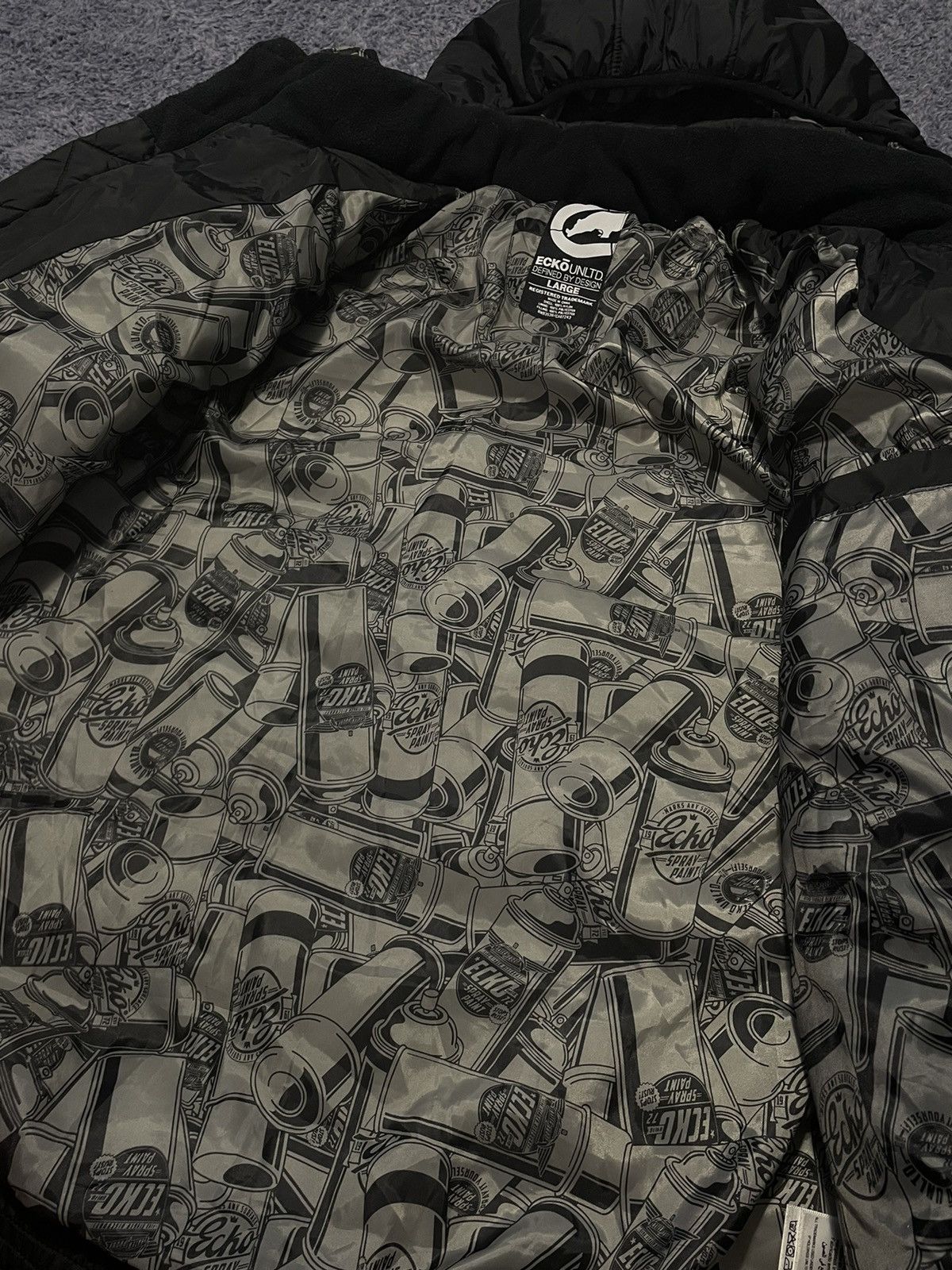 Ecko Unltd. × Japanese Brand Down jacket Ecko Untld Size US L / EU 52-54 / 3 - 7 Thumbnail