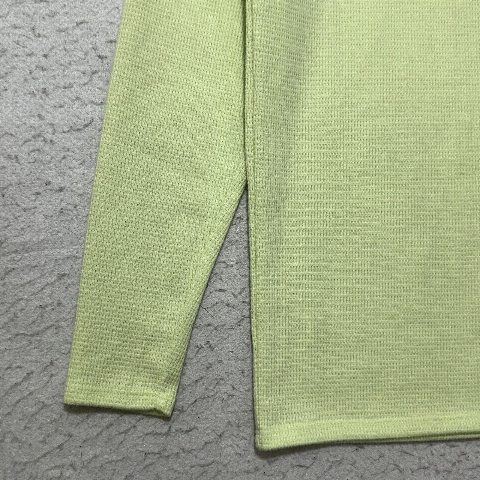 Loft LOFT Women's XS Lime Green Long Sleeve Mock Neck Sweater Size XS / US 0-2 / IT 36-38 - 7 Thumbnail