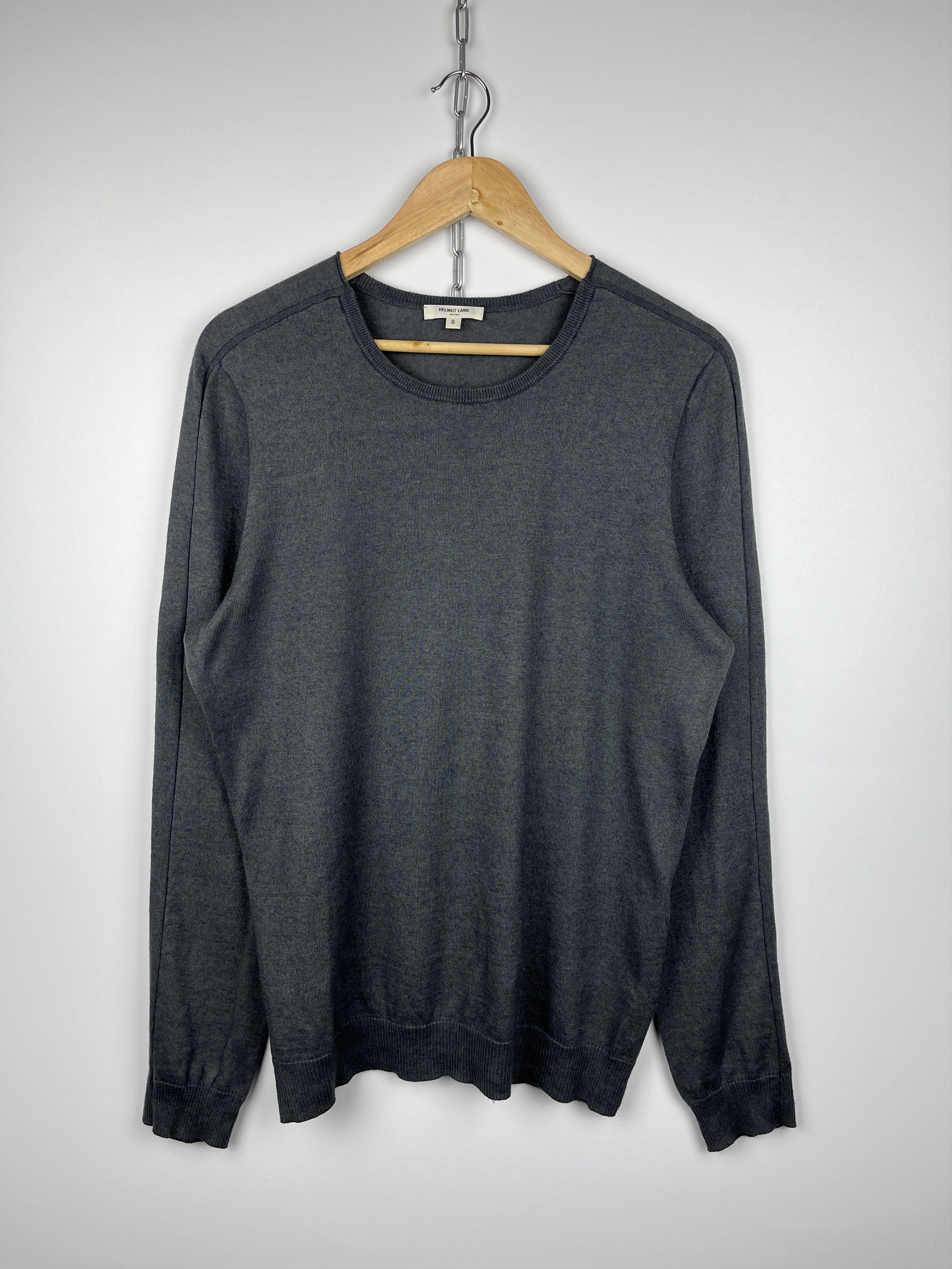 Helmut Lang Helmut Lang New York Cotton Cashmere Light Sweater Size US S / EU 44-46 / 1 - 4 Thumbnail