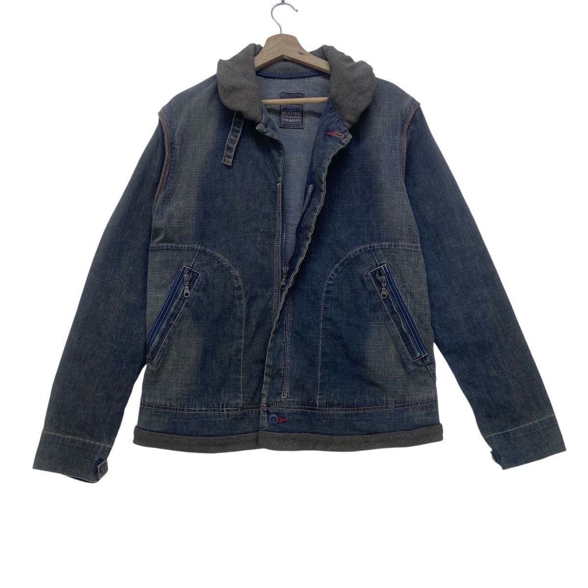 Marithe + Francois Girbaud 🔥Avant Garde Marithe Francois Girbaud Denim Jacket Size US S / EU 44-46 / 1 - 1 Thumbnail
