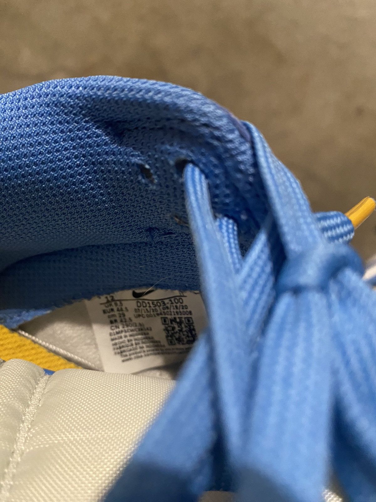 Nike Nike Dunk Low Coast (10.5 Men’s) UCLA Blue Gold Size US 10.5 / EU 43-44 - 5 Thumbnail