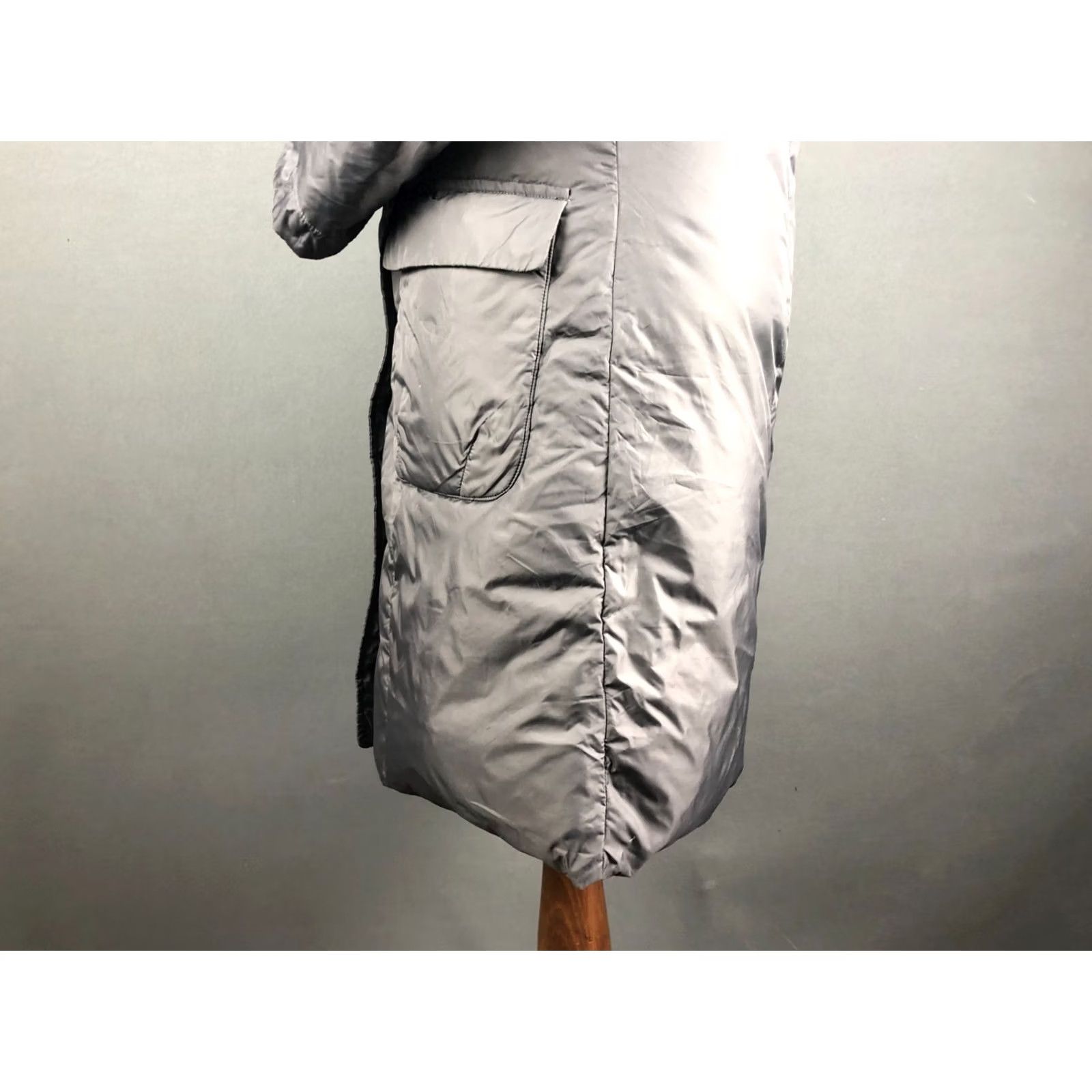 La Martina LA MARTINA Jacket Womens L Gray Women Quilted Full Zip Down Size Dark Nylon Size L / US 10 / IT 46 - 7 Thumbnail