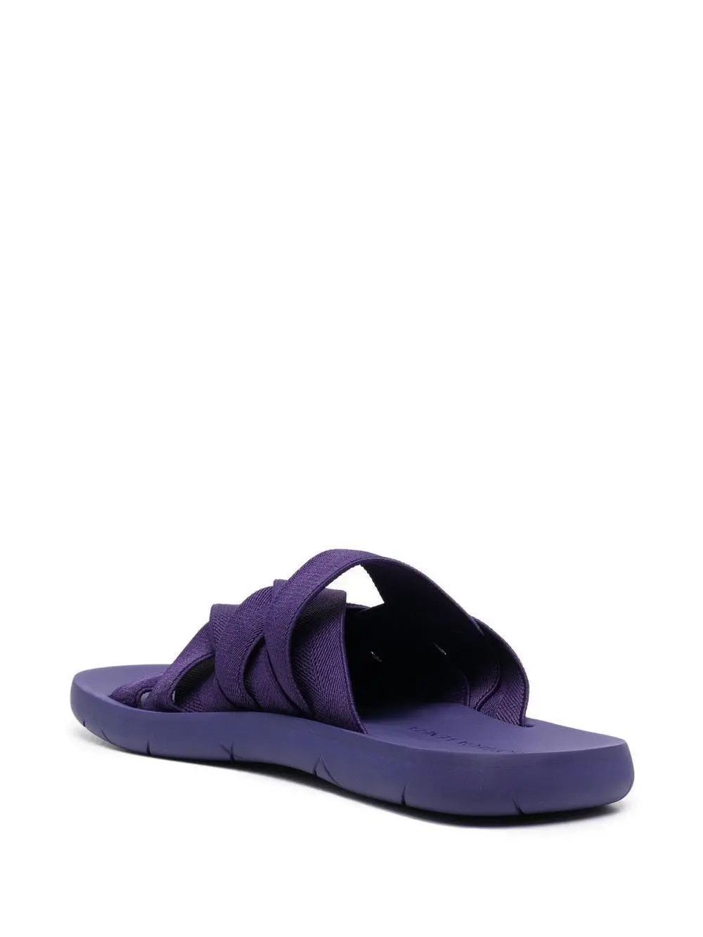 Bottega Veneta o1bcso1str0824 Plat Mules in Purple Size US 10 / EU 43 - 3 Thumbnail