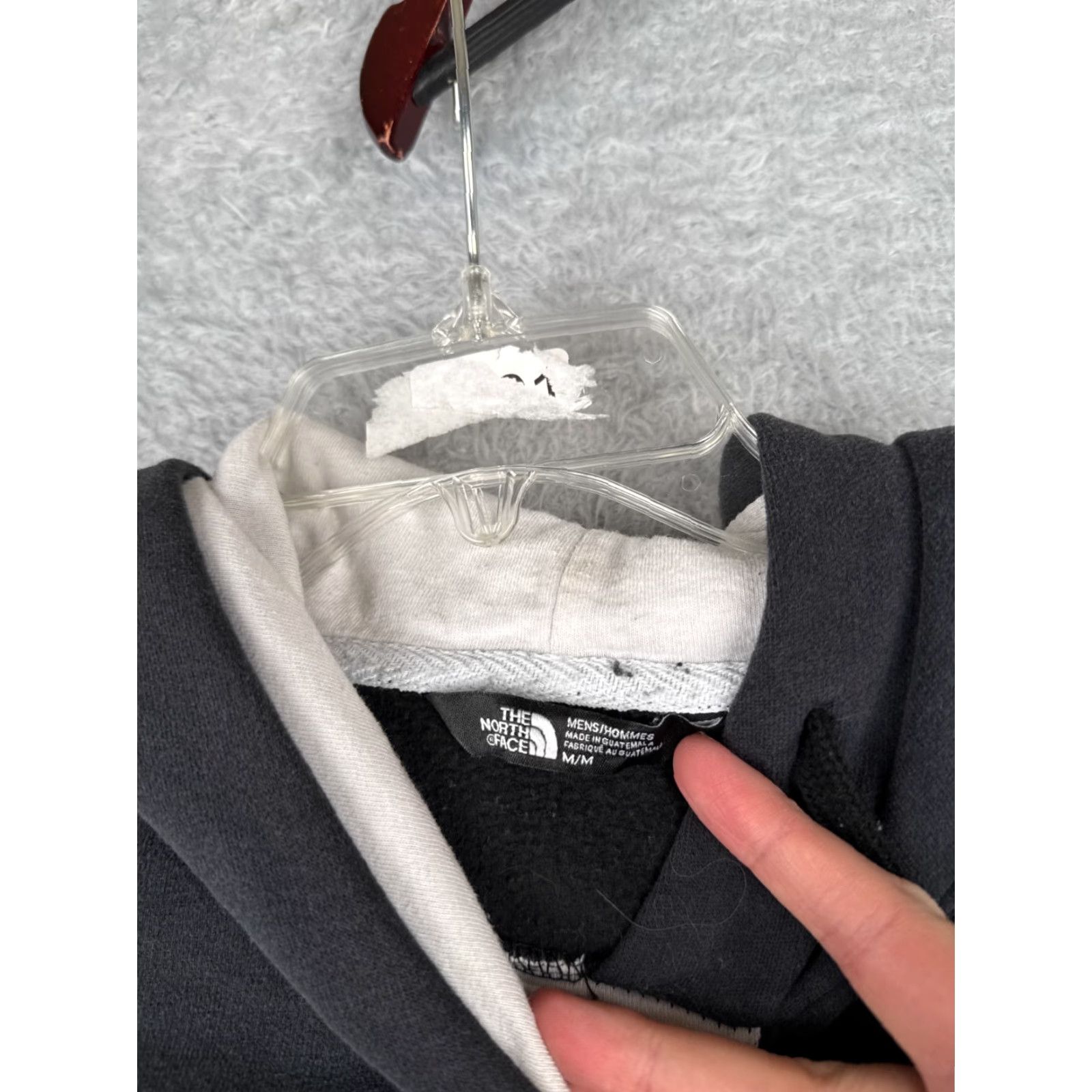 The North Face The North Face Hoodie Mens Medium Black Pullover Cotton Blend READ Size US M / EU 48-50 / 2 - 7 Thumbnail