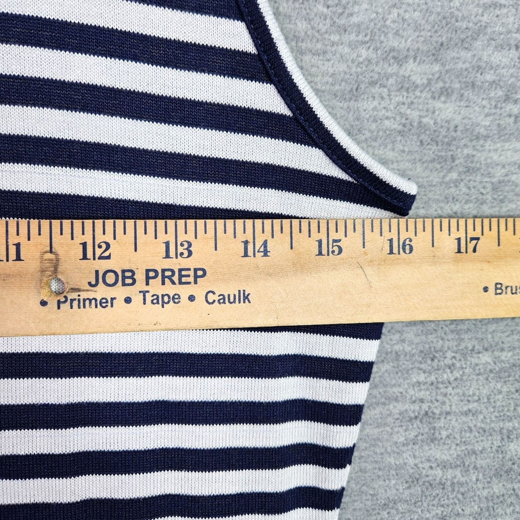 Michael Kors Michael Kors Black White Stripe Sleeveless Asymmetrical Fit Flare Dress Sz S Size S / US 4 / IT 40 - 4 Thumbnail
