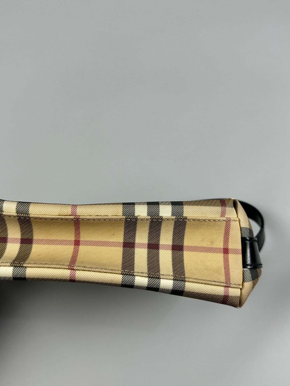Burberry Vintage Burberry London Nova Check Baguette Shoulder Bag Size ONE SIZE - 16 Thumbnail
