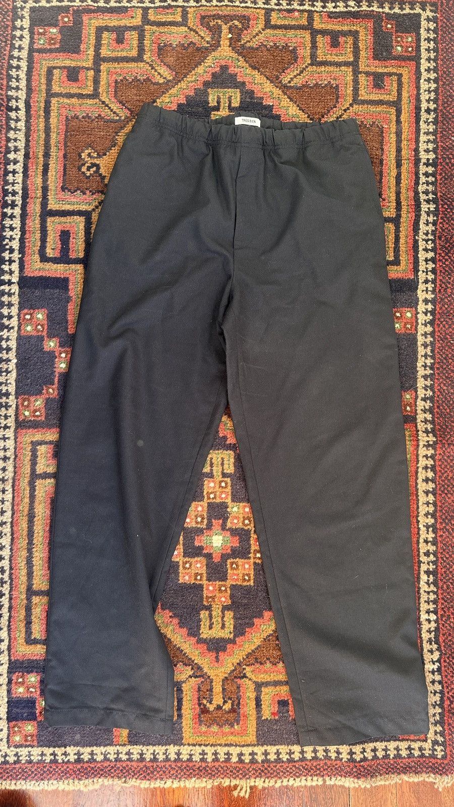 Très Bien 's 'Departure' trousers, Navy/Black sz 48