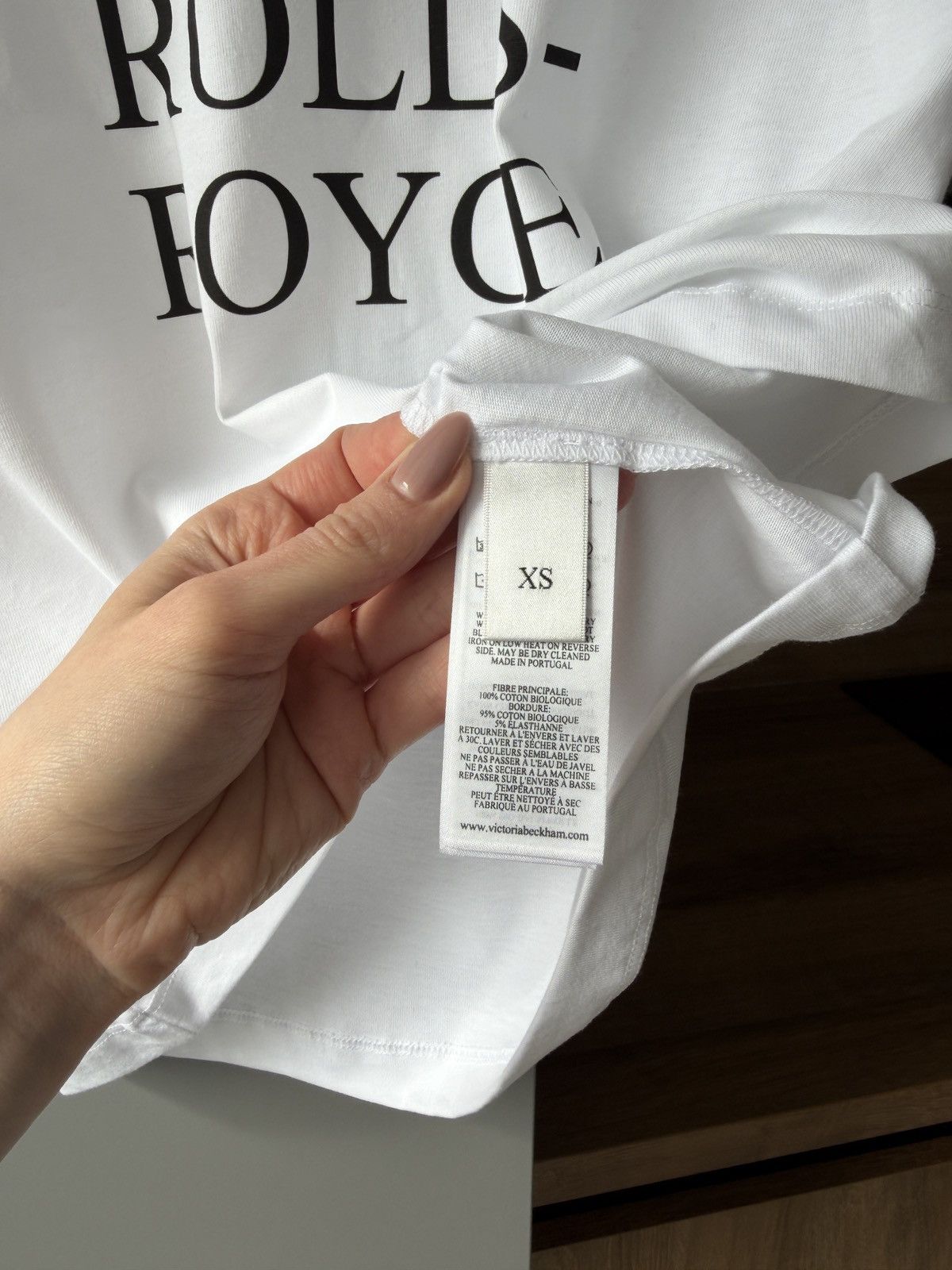 Victoria Beckham Victoria Beckham “My Dad Had a Rolls-Royce” T-Shirt Size XS / US 0-2 / IT 36-38 - 3 Thumbnail