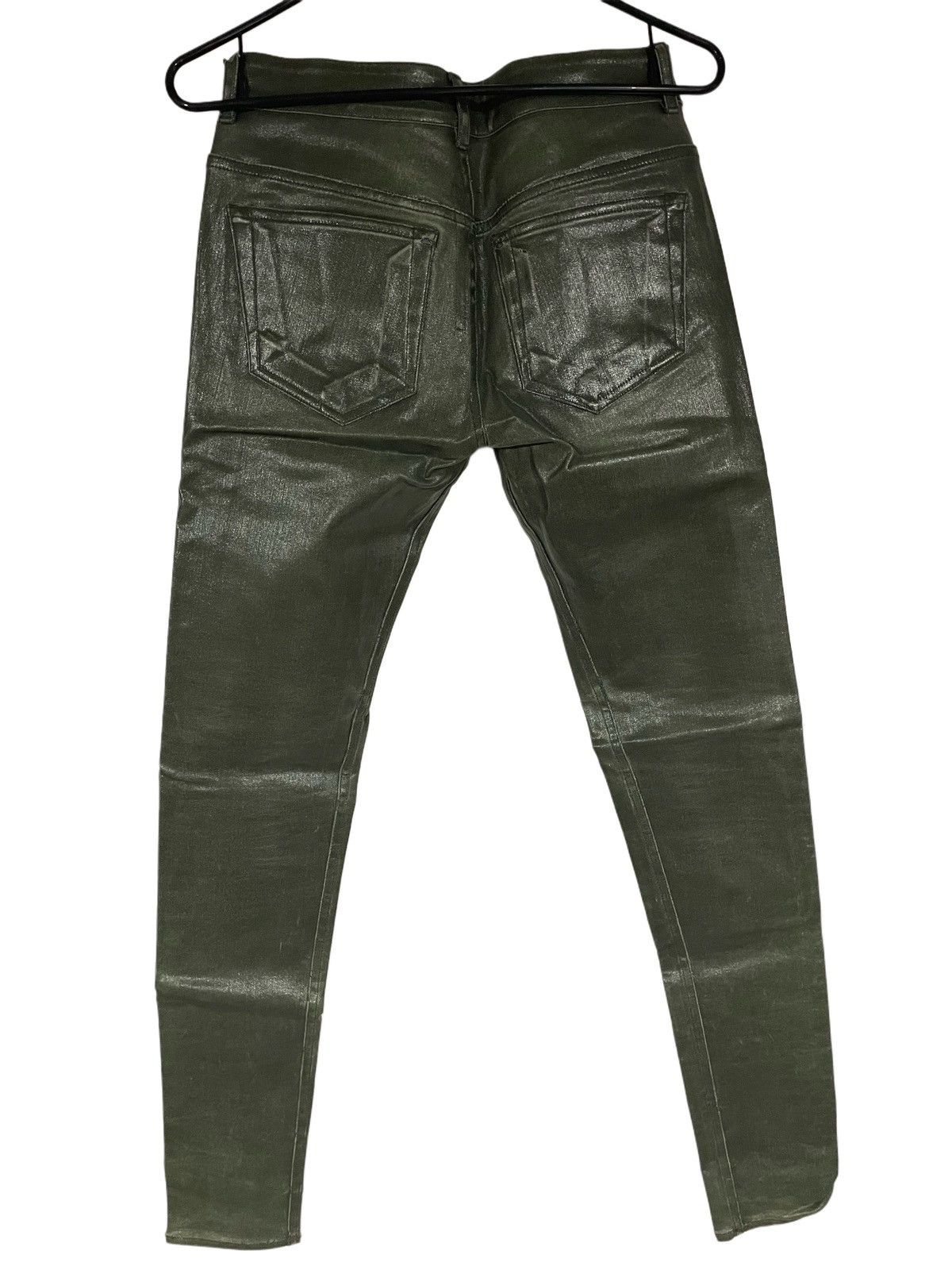 Rick Owens Rick Owens DRKSHDW Waxed Denim Size US 26 / EU 42 - 2 Thumbnail
