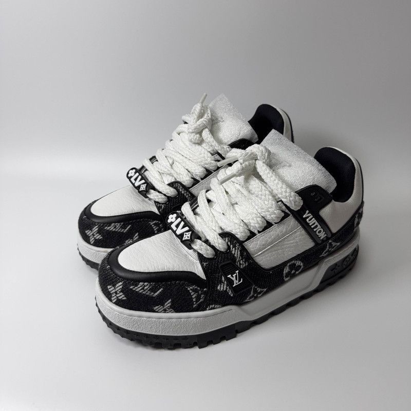 Louis Vuitton Louis Vuitton Trainer Maxi Low-Top Sneakers -2508 Size US 8 / EU 41 - 1 Thumbnail