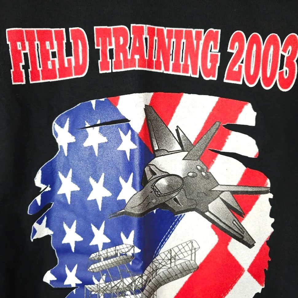 Jerzees VINTAGE Air Force T Shirt Mens Size Medium Y2K AFROTC Field Training Tyndall AF Jersey? Size US M / EU 48-50 / 2 - 5 Thumbnail