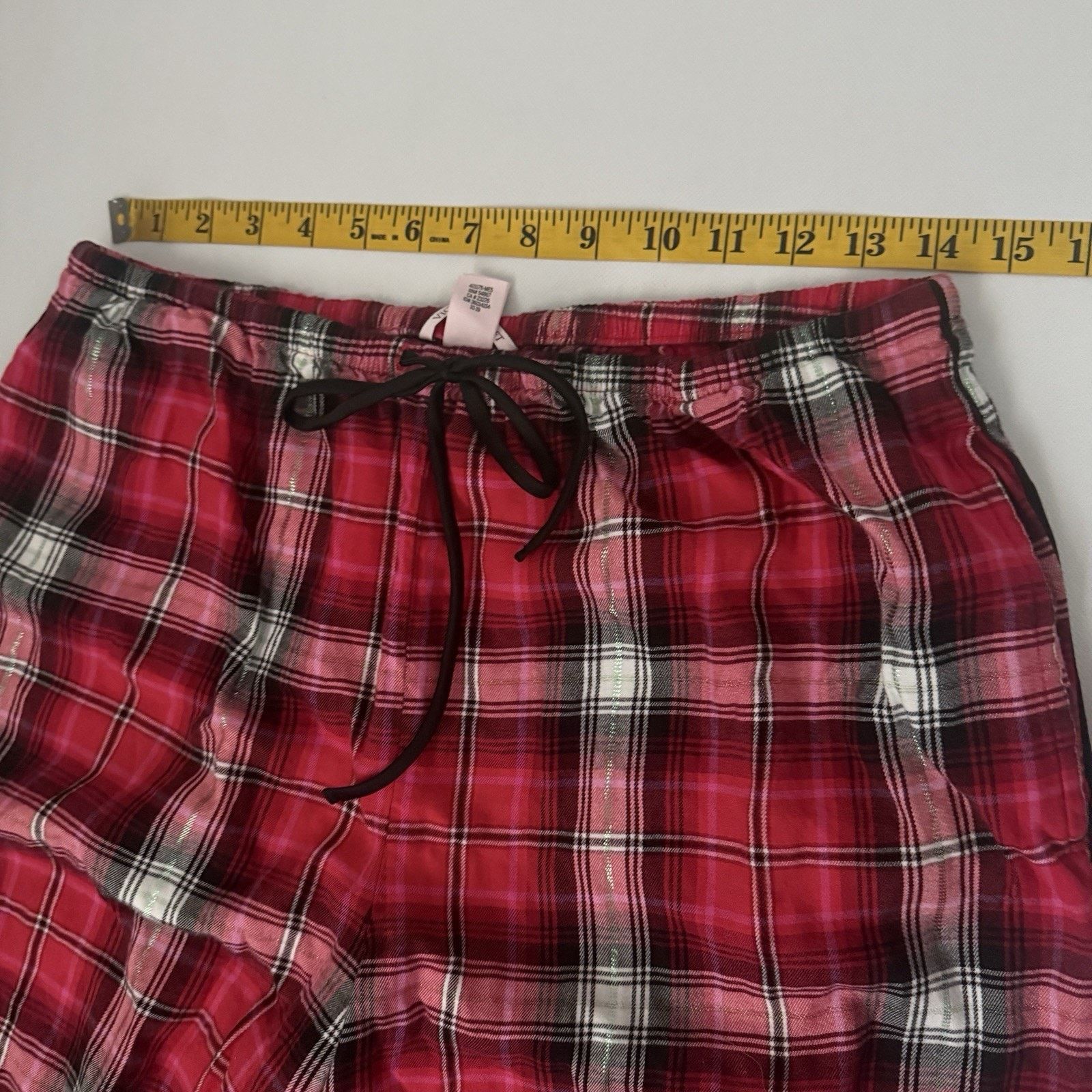 Victoria's Secret Victoria's Secret Plaid Pajama Pockets Lounge Holiday Cabin Size ONE SIZE - 7 Thumbnail