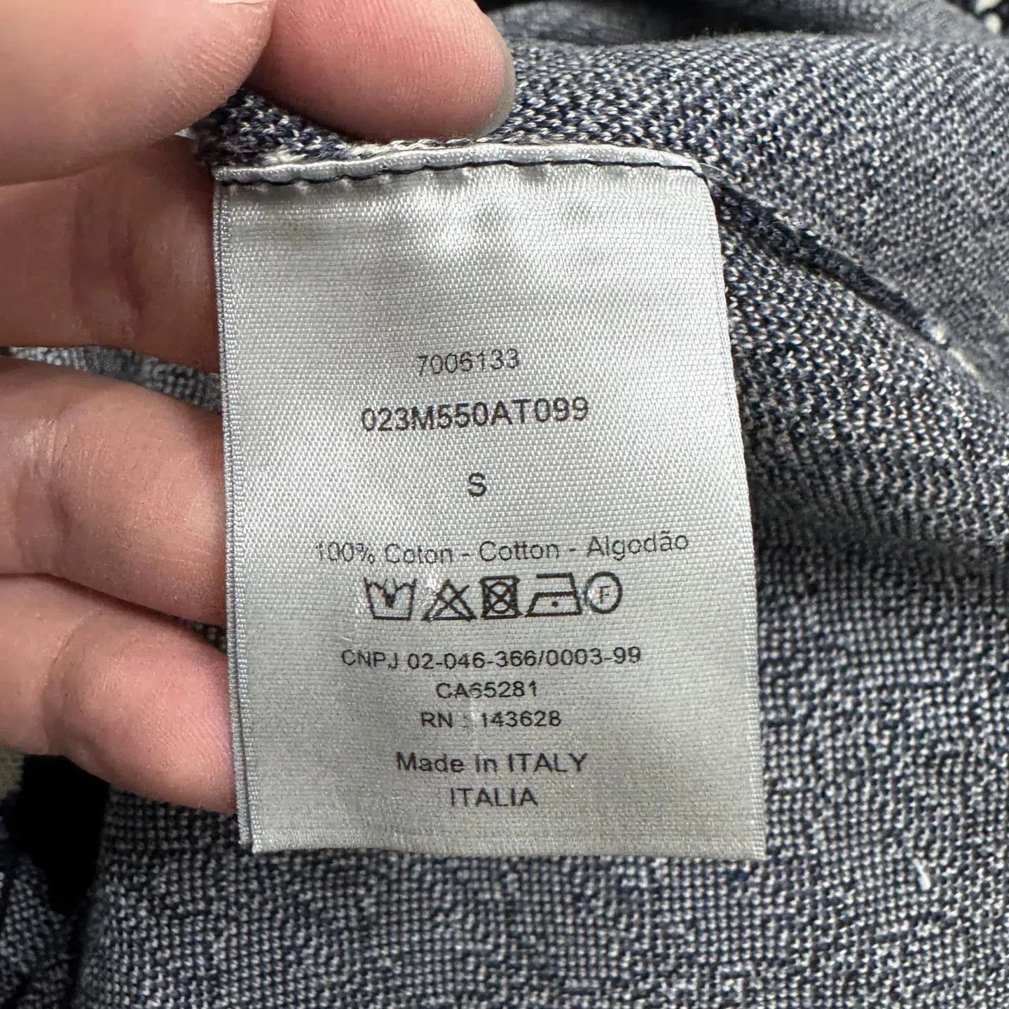 Dior Patterned Long-Sleeve Button-Up Shirt. Size US S / EU 44-46 / 1 - 4 Thumbnail