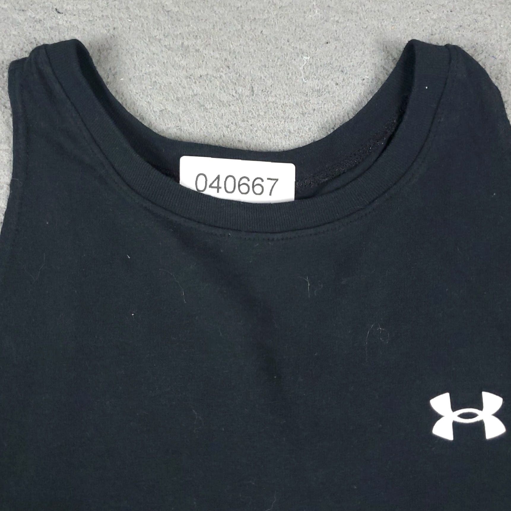 Under Armour Under Armour Tank Top Womens Large Black Active Gym Running Shirt Size L / US 10 / IT 46 - 3 Thumbnail