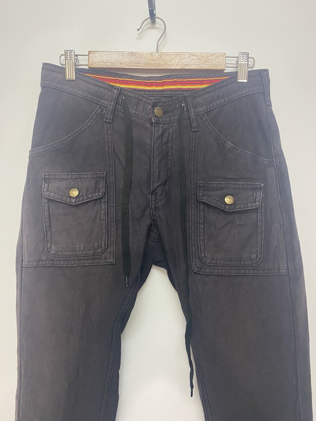 Lee × Vintage Vintage Lee Union Made Sanforized Utilities Pants Size US 30 / EU 46 - 7 Thumbnail