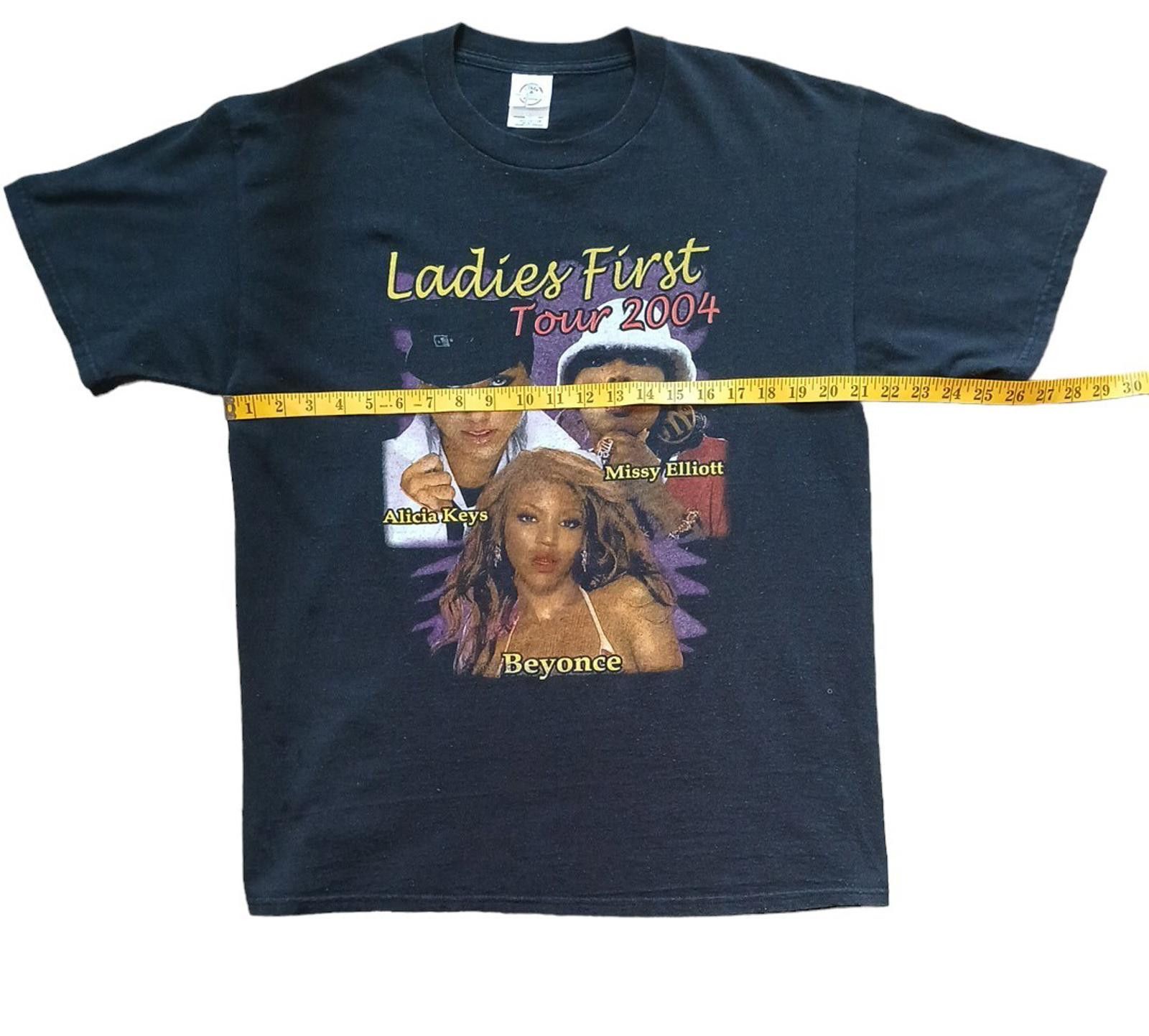 Delta Ladies First Tour Large Rap T-Shirt Beyonce/Missy Elliott Size US L / EU 52-54 / 3 - 4 Thumbnail