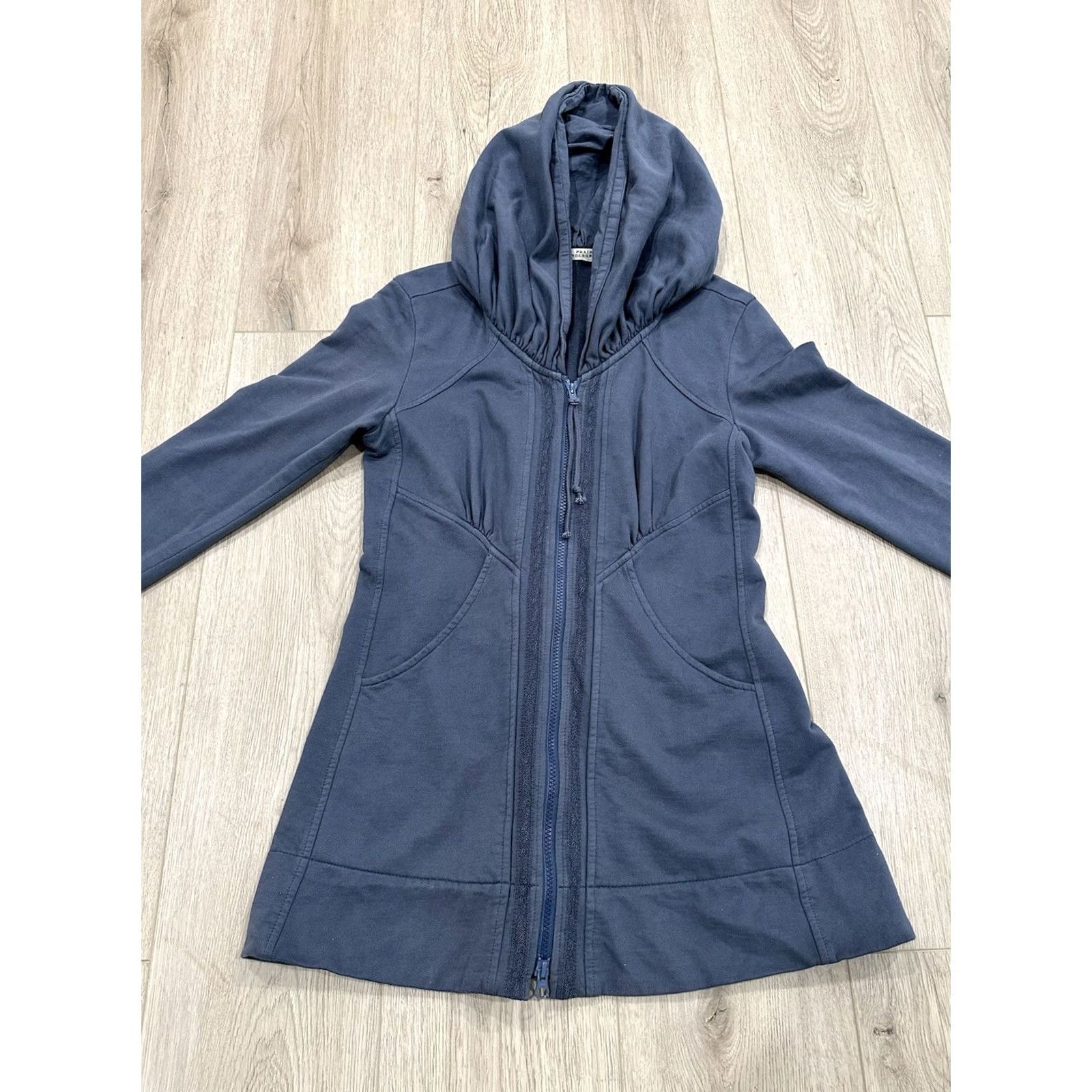 Vintage VINTAGE Prairie Underground Cloak Hoodie Jacket Blue Size S Long Sleeve Casual Size S / US 4 / IT 40 - 4 Thumbnail