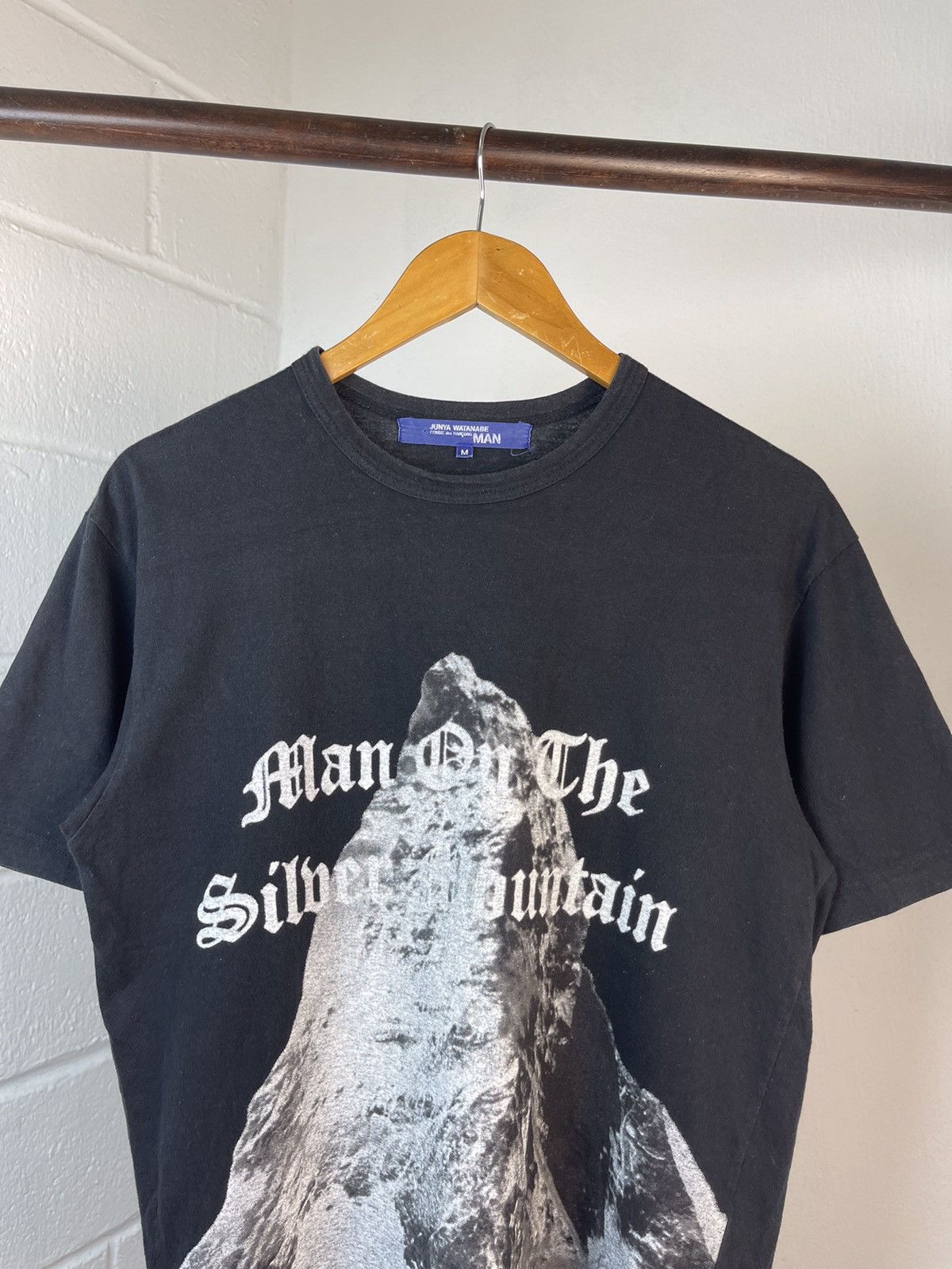 Comme des Garcons Homme Plus × Junya Watanabe × Rei Kawakubo F/W 2004 Junya Watanabe Man On The Silver Mountain Tee Size US M / EU 48-50 / 2 - 4 Thumbnail
