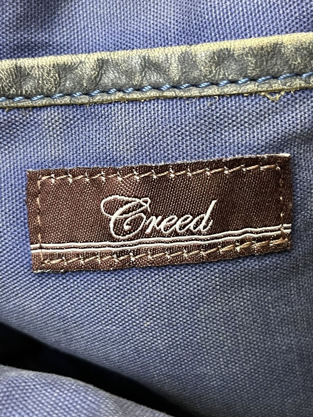 Genuine Leather VINTAGE CREED JAPAN PATINA LEATHER CHEST BAG Size ONE SIZE - 16 Thumbnail