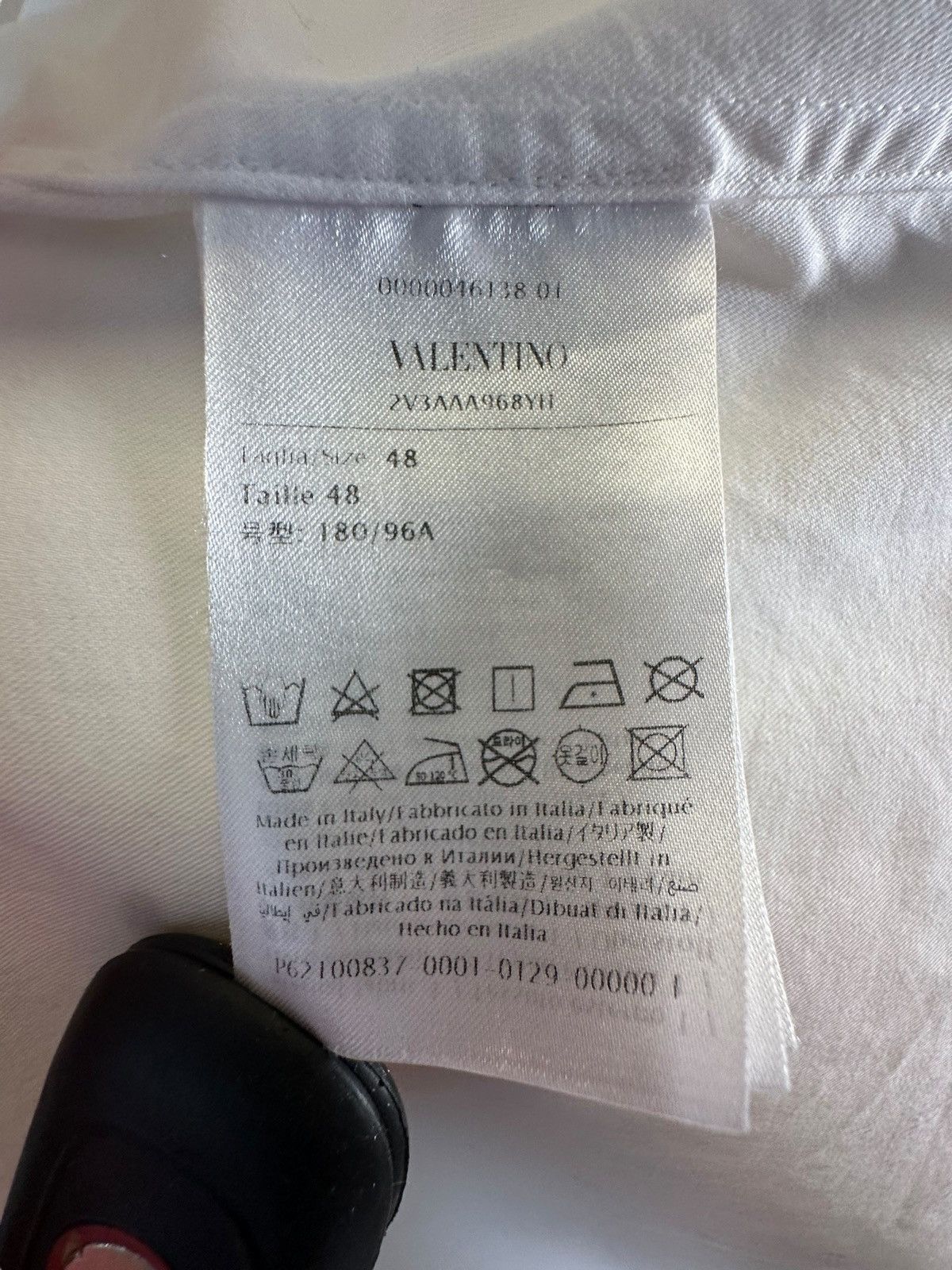 Valentino Valentino Baseball Logo Bowling Shirt Size US M / EU 48-50 / 2 - 6 Thumbnail