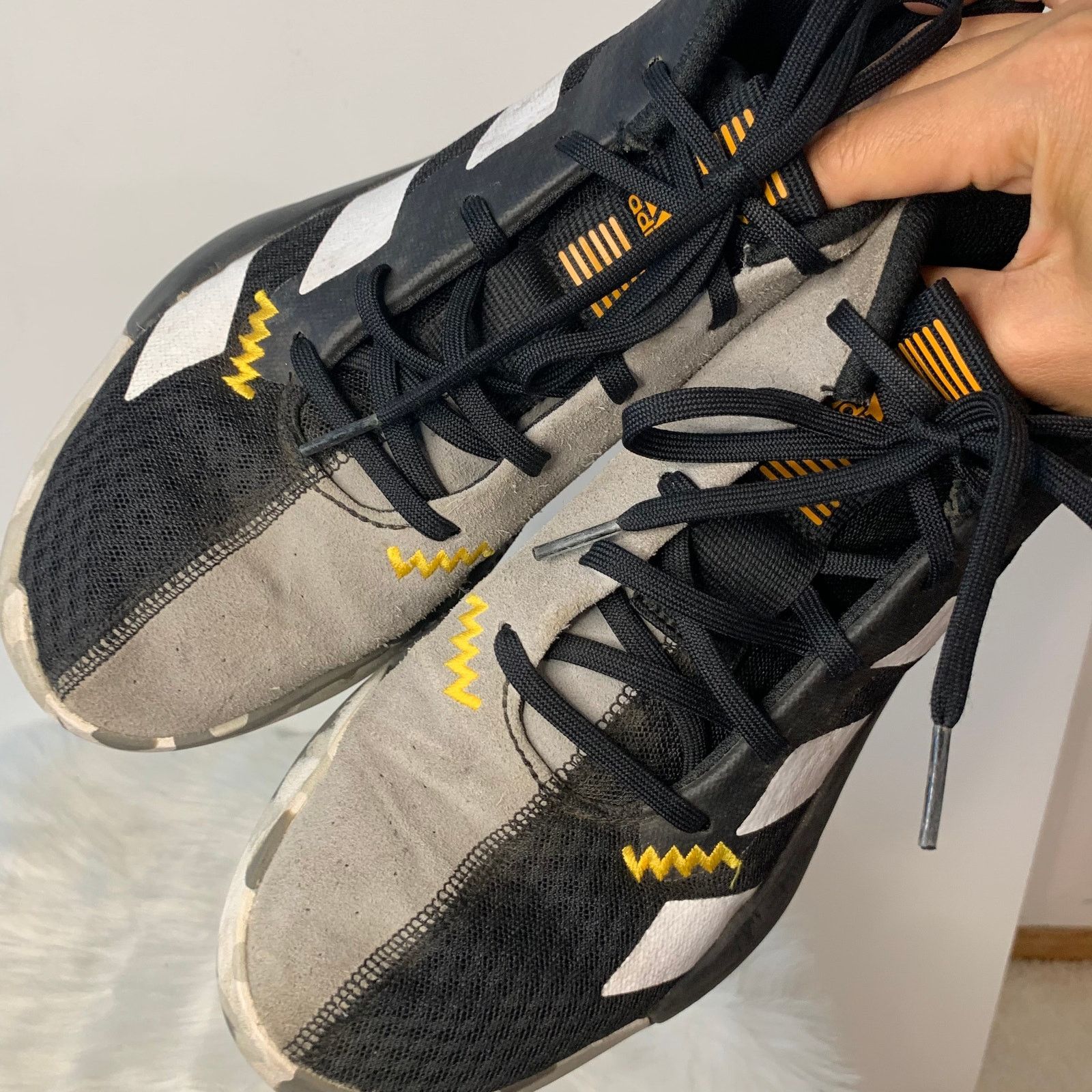 Adidas Adidas Pro Next 2019 Basketball Shoes Mens Size 6 Size US 6 / EU 39 - 11 Thumbnail