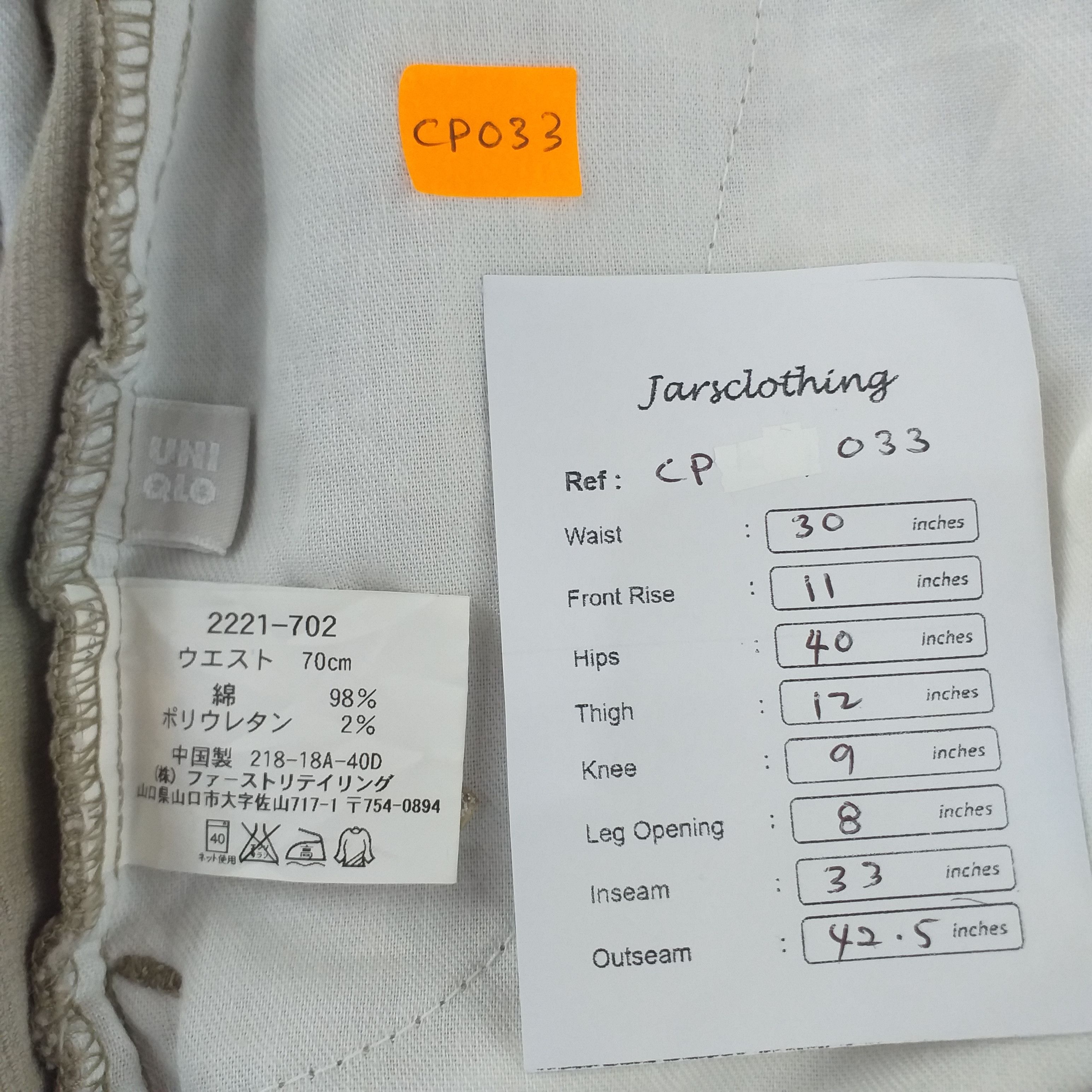 Japanese Brand Uniqlo Japanese Brand Cargo Corduroy Pocket Pant 30x33 CP033 Size US 30 / EU 46 - 14 Thumbnail