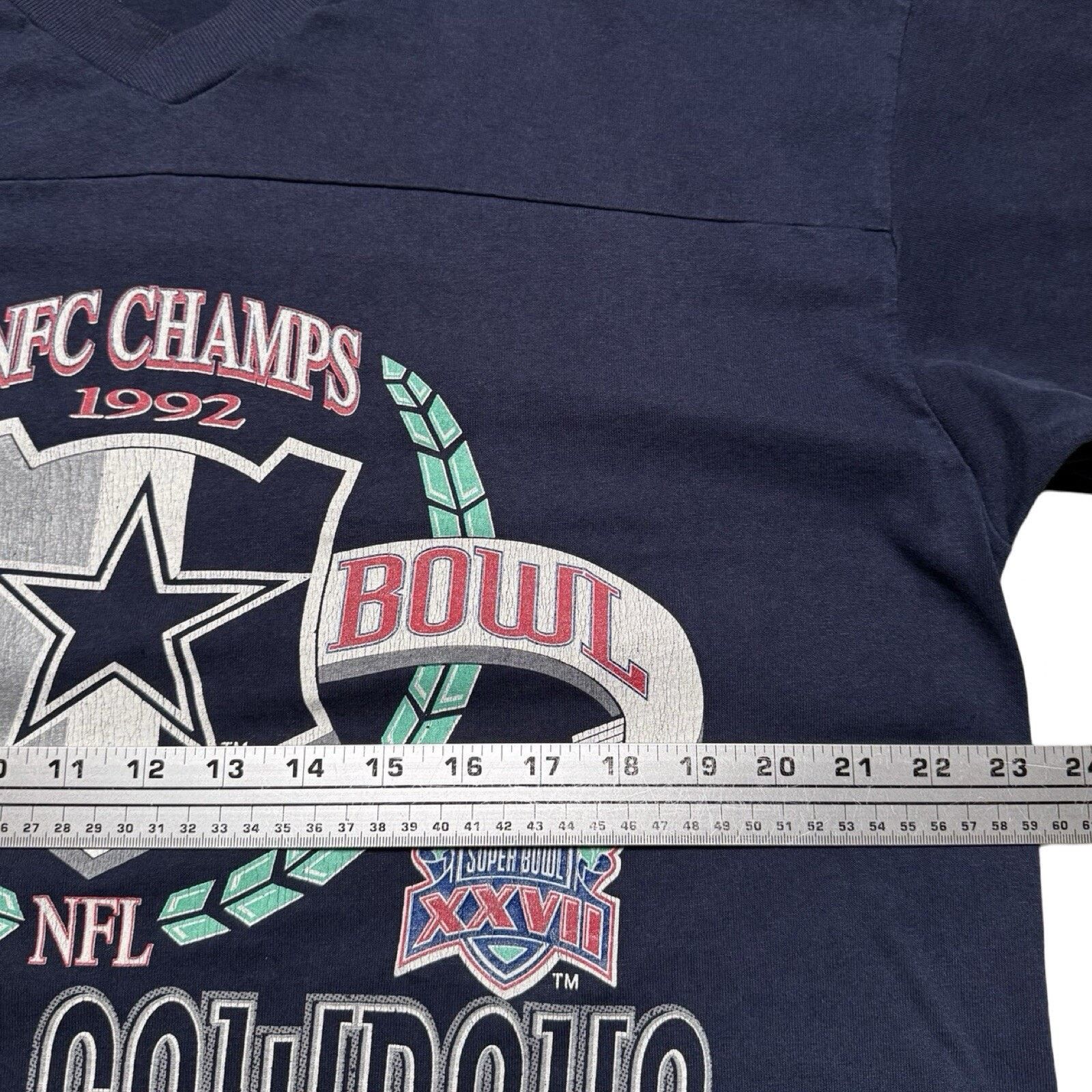 Logo 7 Vintage 90s Logo 7 NFC Champs 1992 Super Bowl T Shirt XL Size US XL / EU 56 / 4 - 4 Thumbnail