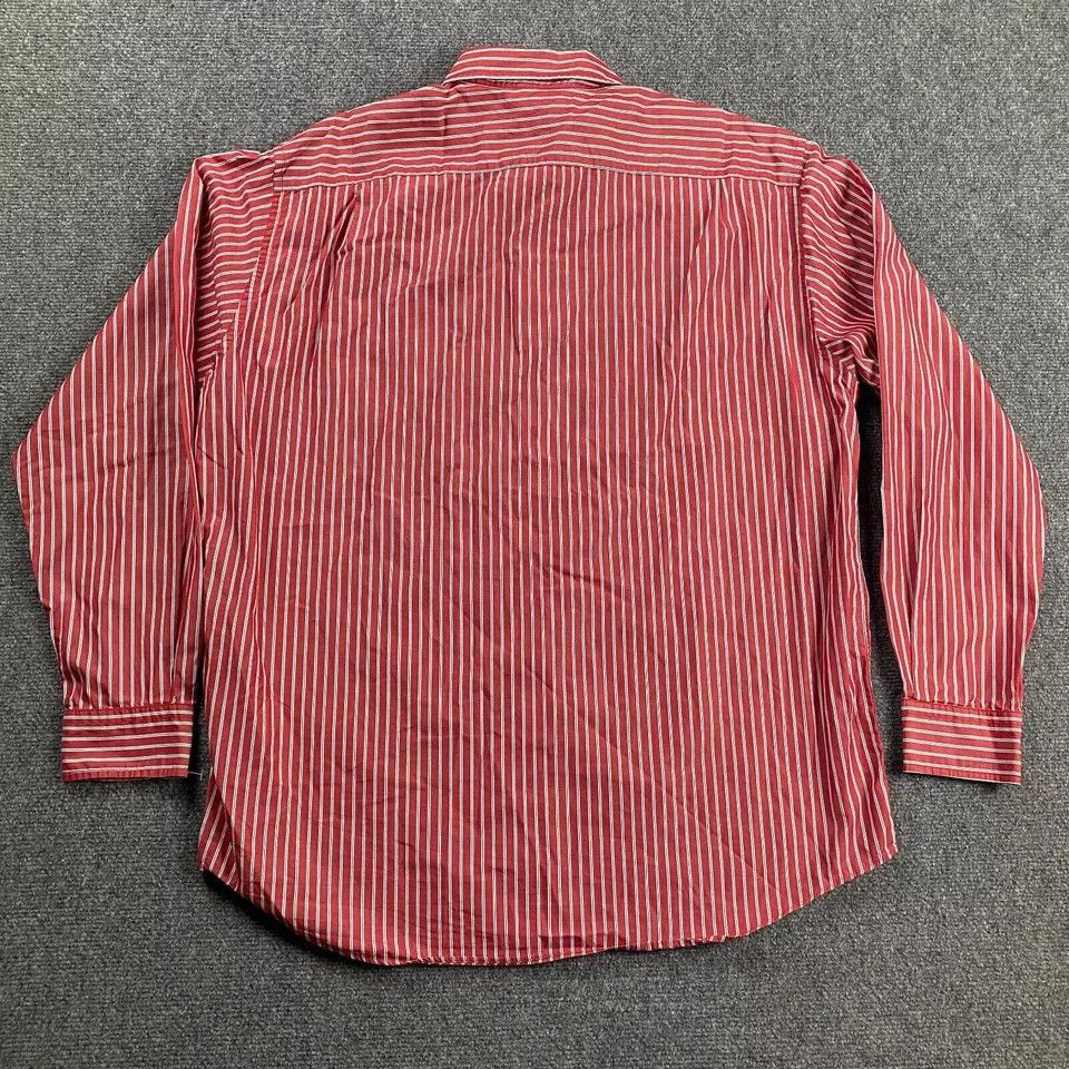 Nautica × Vintage Nautica Shirt Men's Striped Button Up Vintage XL 100% Cotton Size US XL / EU 56 / 4 - 4 Thumbnail