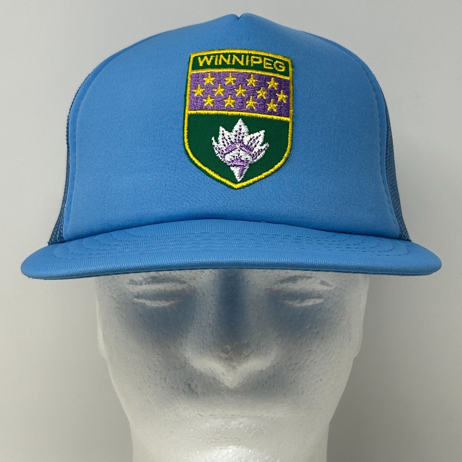 Vintage Vintage 80s Winnipeg Canada Trucker Hat Baseball Cap Size ONE SIZE - 2 Thumbnail