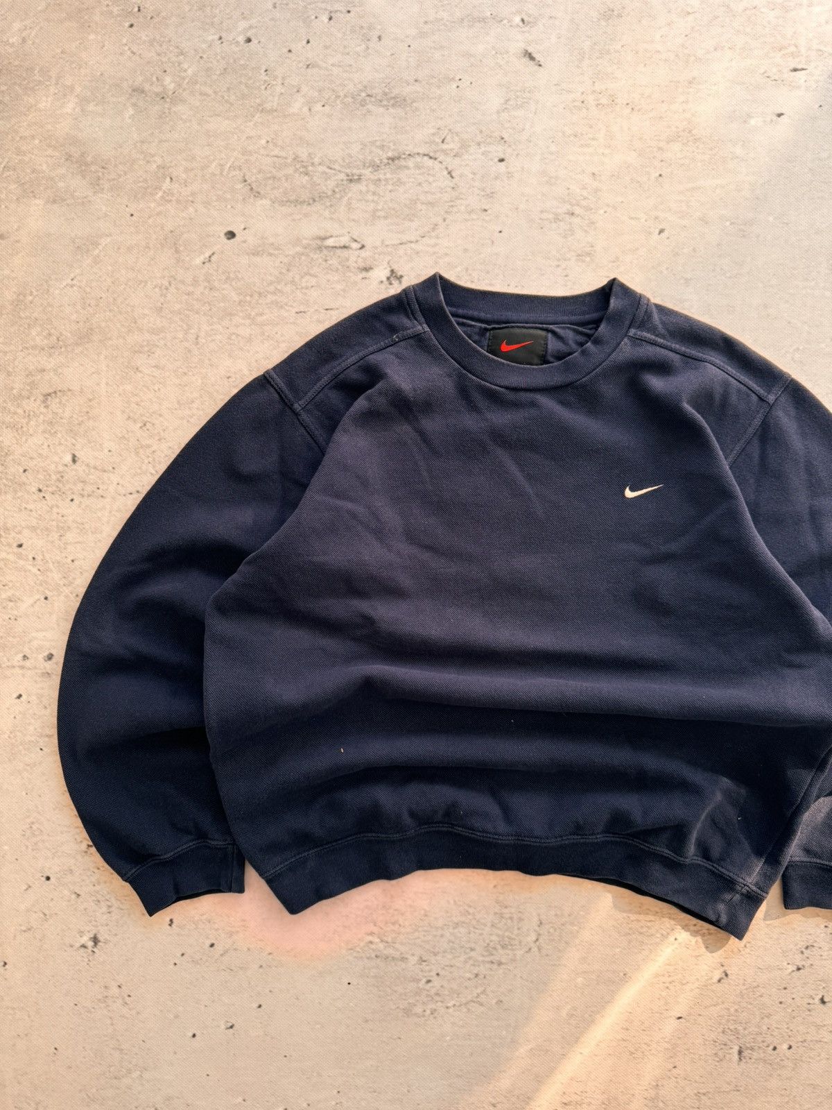 Nike × Vintage NIKE VINTAGE BASIC LOGO OVERSIZE BOXY SWEATSHIRT Size US M / EU 48-50 / 2 - 2 Thumbnail