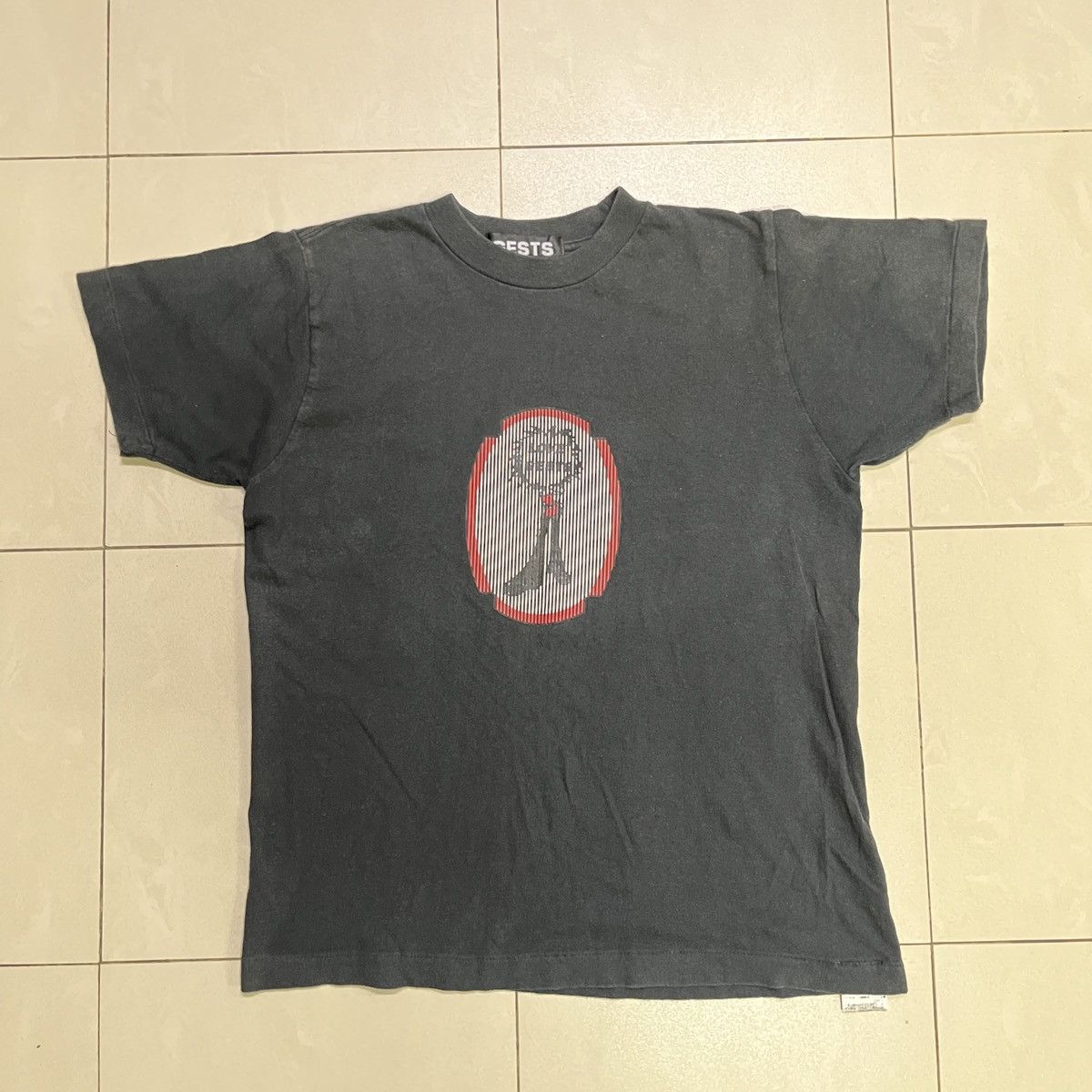 Japanese Brand × Vintage Gests y2k Cropped T Shirt Size XS / US 0-2 / IT 36-38 - 2 Thumbnail