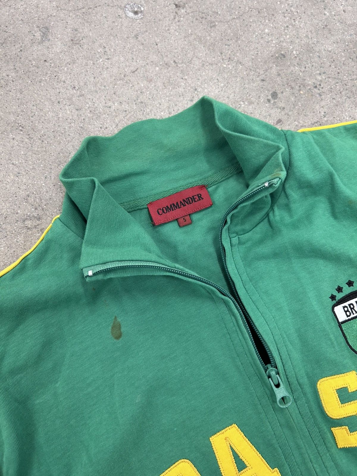 Japanese Brand × Vintage Y2K Brasil Spell Out Track Jacket Size US M / EU 48-50 / 2 - 4 Thumbnail