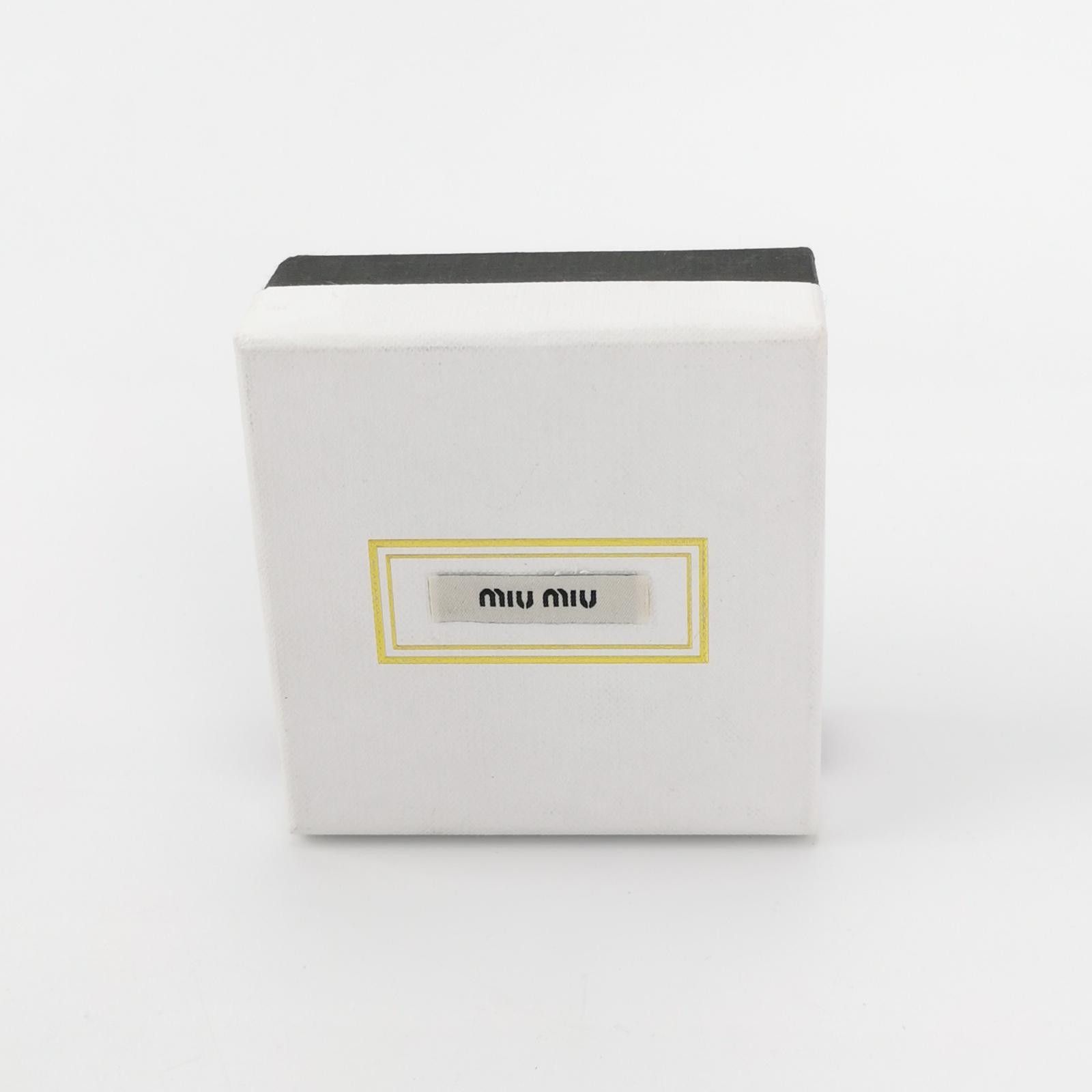 Miu Miu Miu Miu Crystal Logo Ring Size 11 -z2505 Size ONE SIZE - 5 Thumbnail