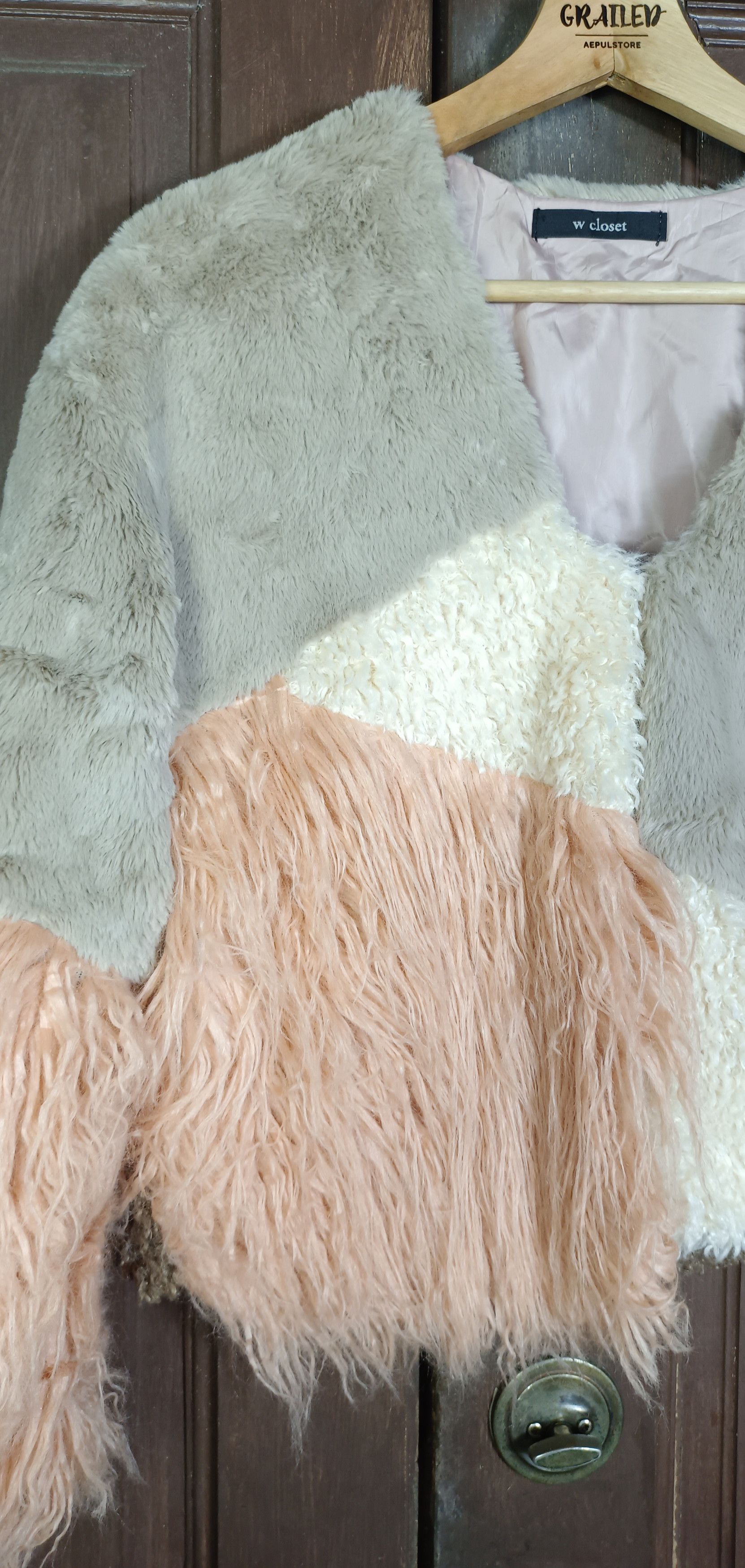 Designer × Japanese Brand W Colset Fur Outwear Size M / US 6-8 / IT 42-44 - 5 Thumbnail