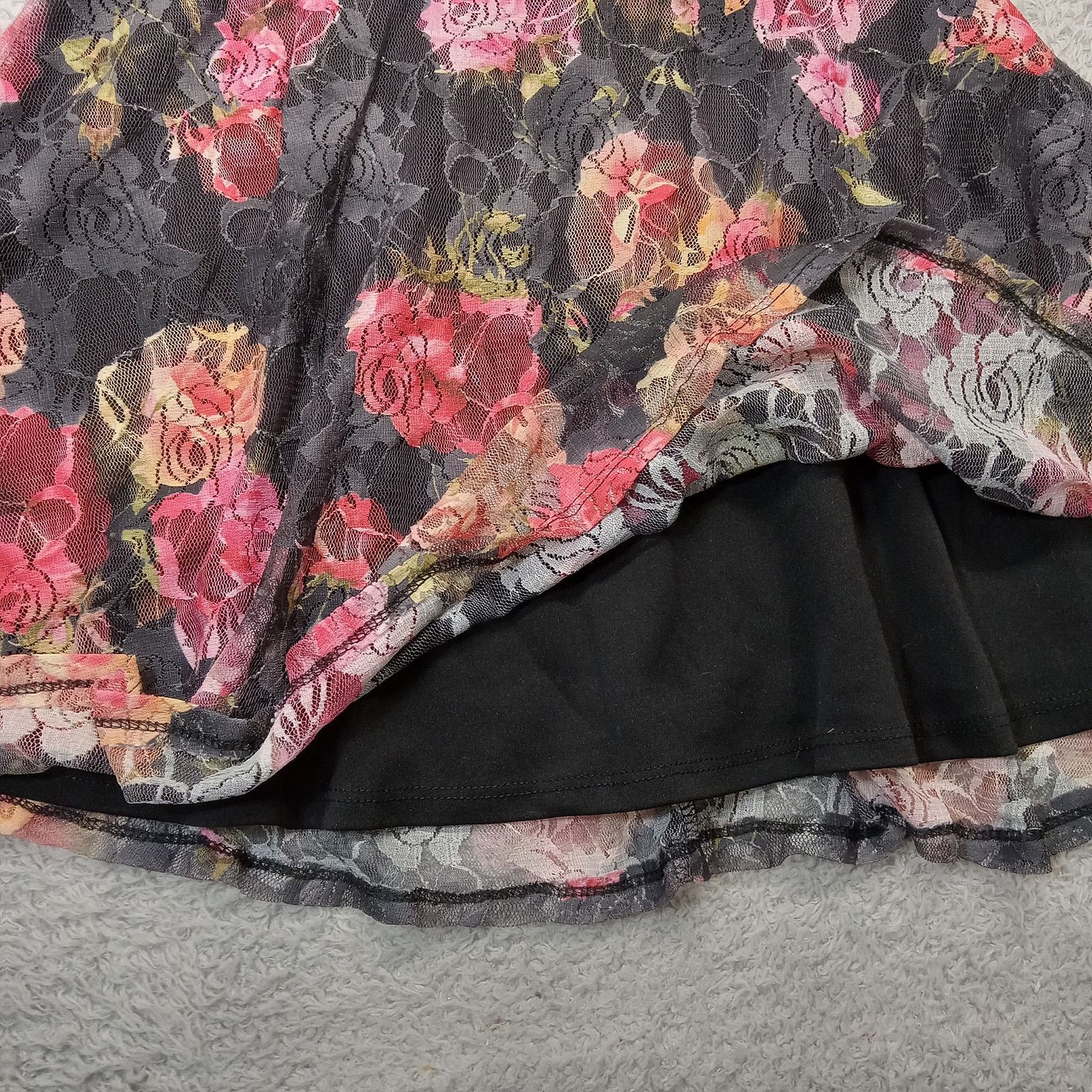 & Other Stories Hot Gal Dress M Women's Sleeveless Sheer Side Zip Floral Size M / US 6-8 / IT 42-44 - 4 Thumbnail