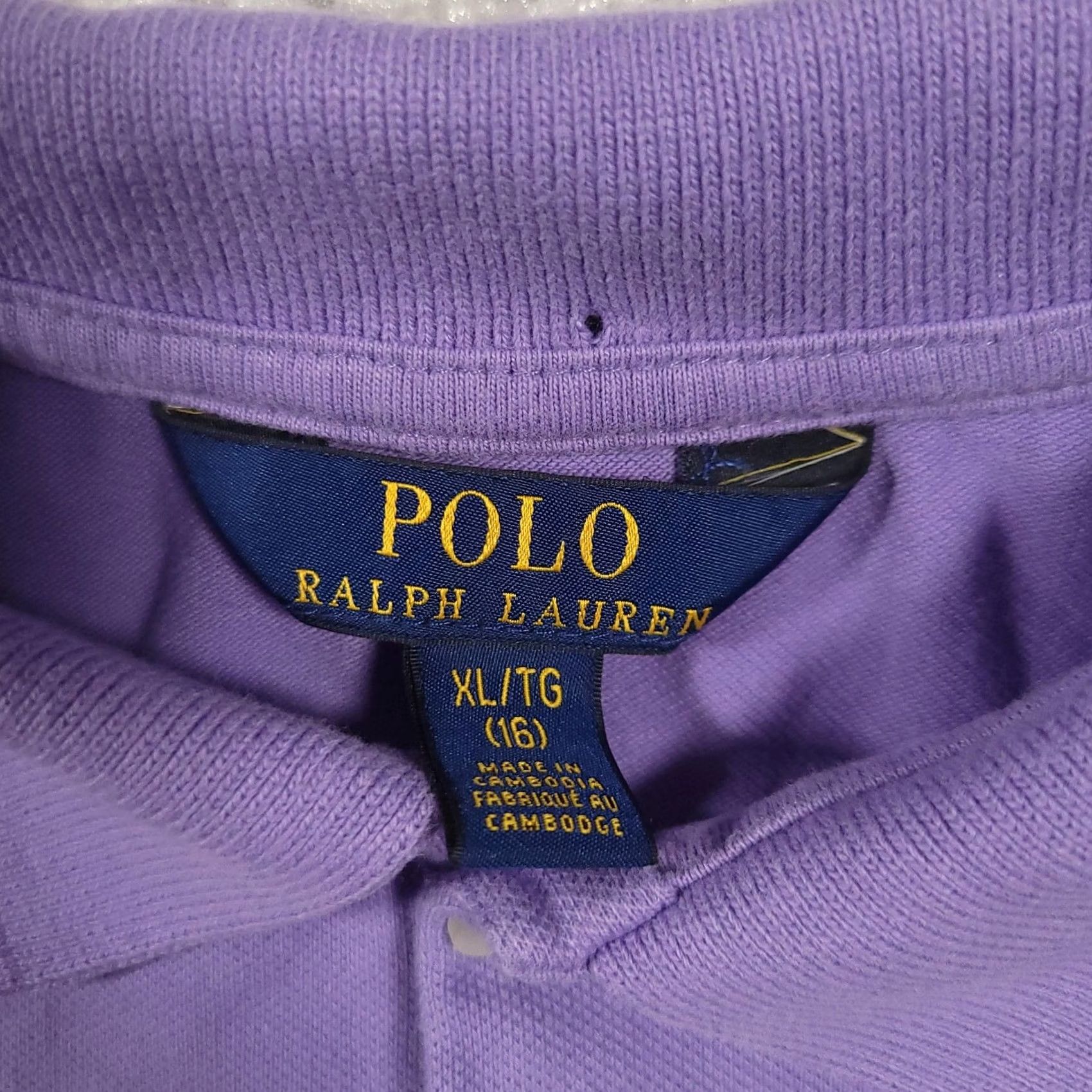 Polo Ralph Lauren Polo Ralph Lauren Polo Shirt Girls XL 16 Purple Orange Pony Logo Short Sleeve Polo Ralph Lauren Shirt Girls XL 16 Purple Orange Pony Logo Short Sleeve Size XL / US 12-14 / IT 48-50 - 6 Thumbnail