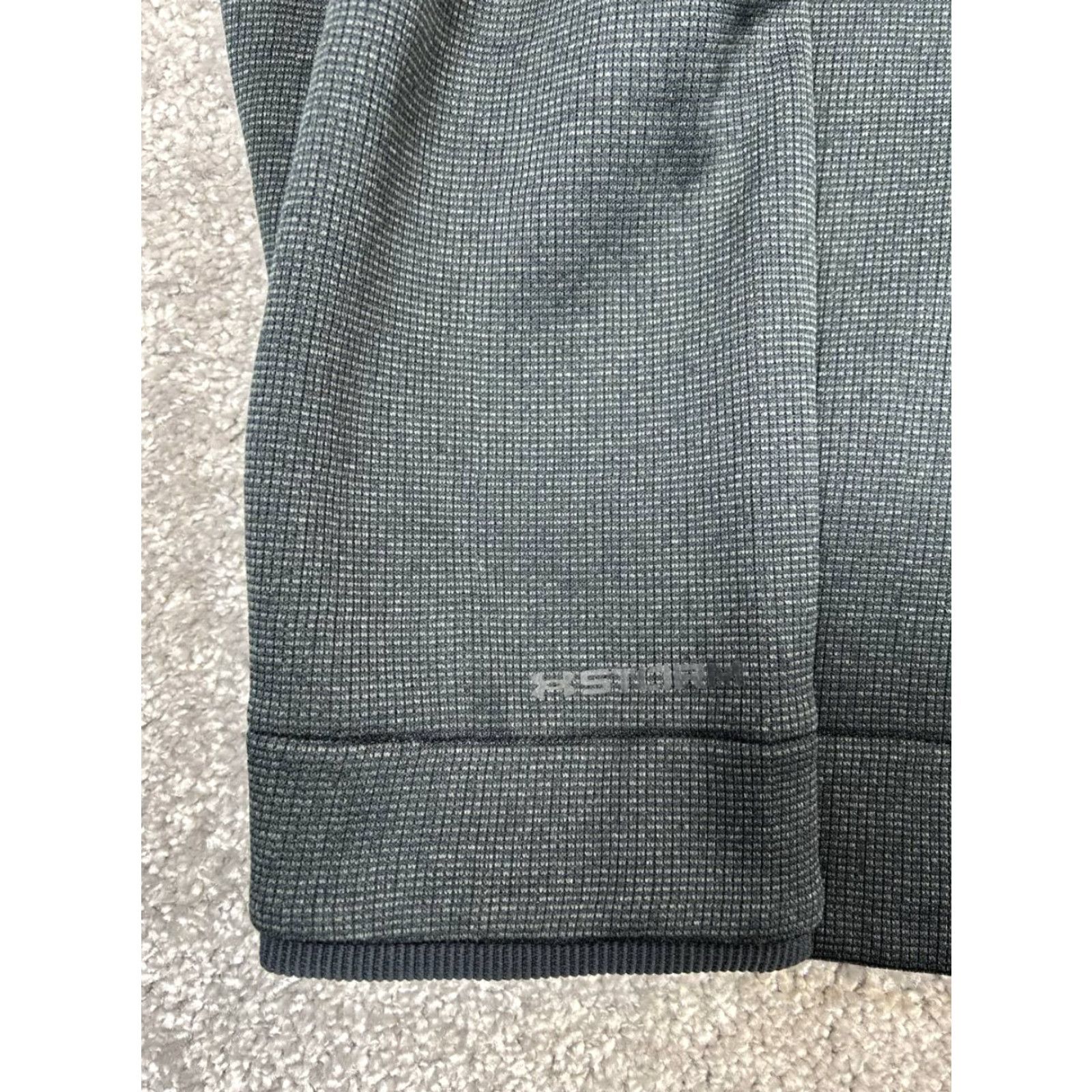 Under Armour Under Armour Storm Sweater Mens 2XL Gray Mock Neck Pullover Long Sleeve Logo fleece Weather Outdoor Casual Athletic Sport Shirt Mens Size US XXL / EU 58 / 5 - 3 Thumbnail