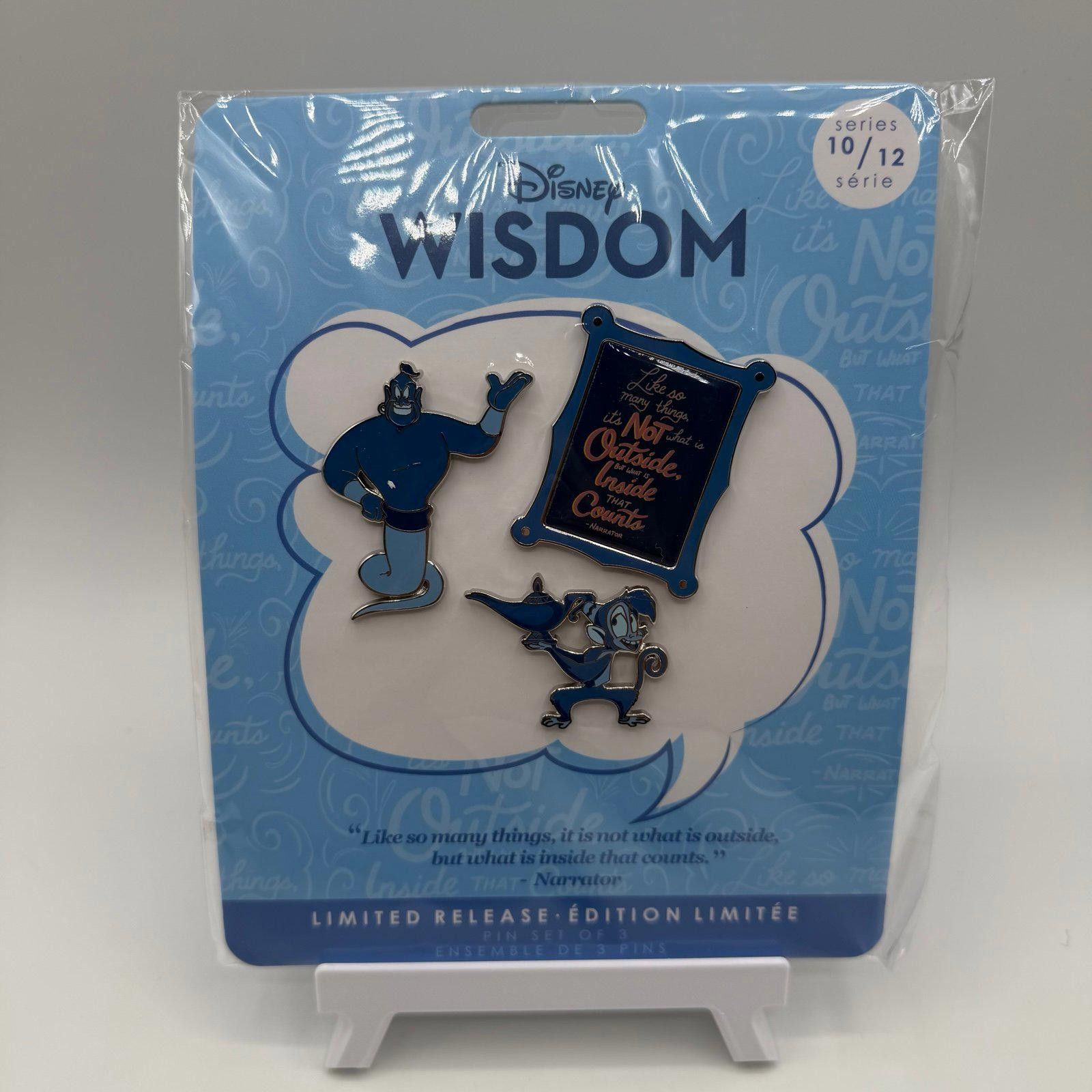 Disney Disney Pin - Wisdom Collection October - Aladdin Abu Genie Size ONE SIZE - 1 Thumbnail
