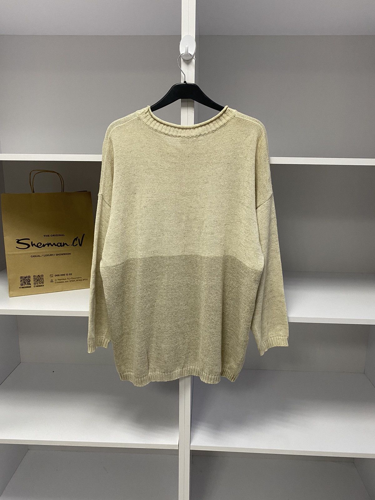 Designer × Vintage Vintage Poi by Krizia women’s tiger printed jumper sweater Size L / US 10 / IT 46 - 12 Thumbnail