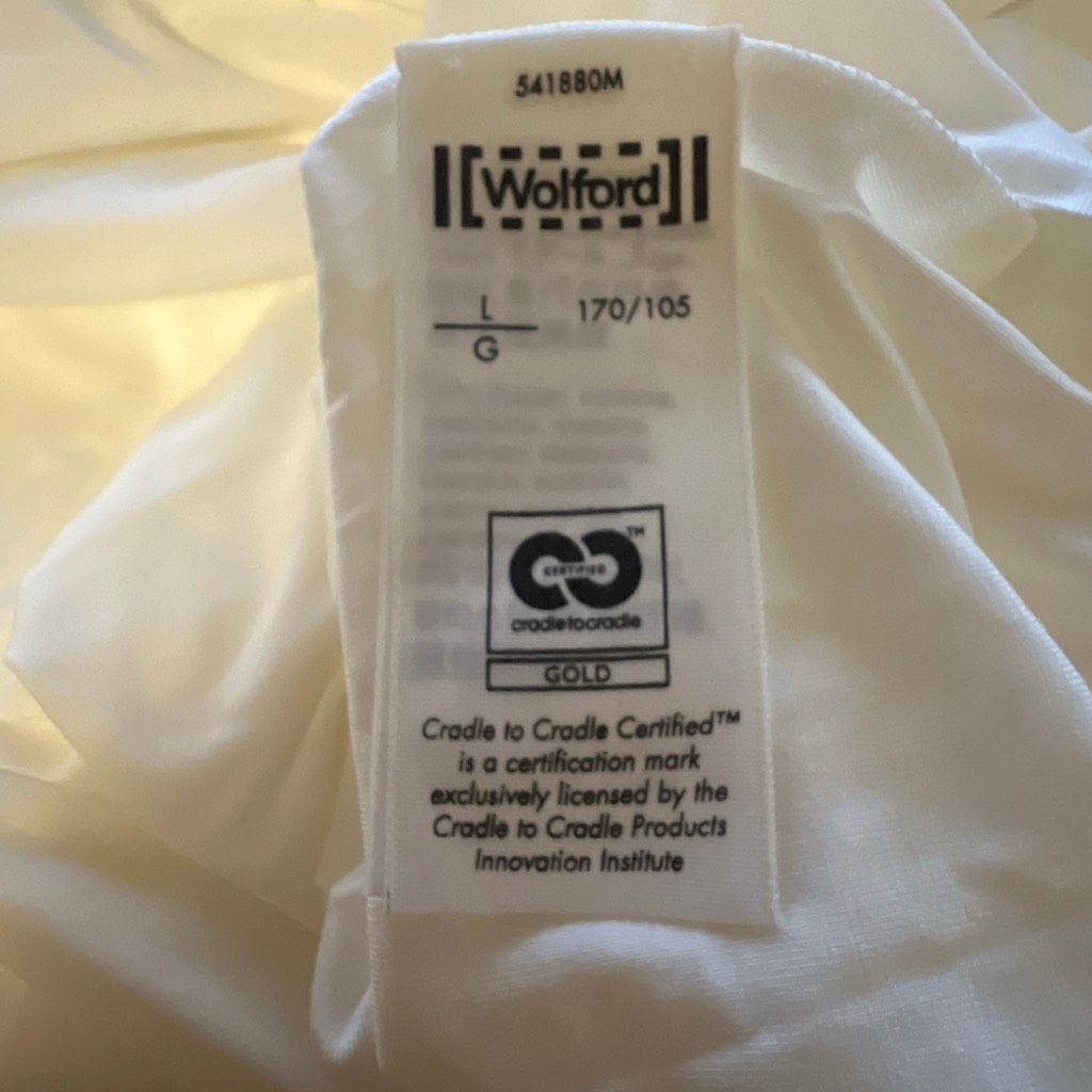 Wolford NWT Wolford Aurora Pure Top White L 52729 Biodegradable Skin Size L / US 10 / IT 46 - 14 Thumbnail