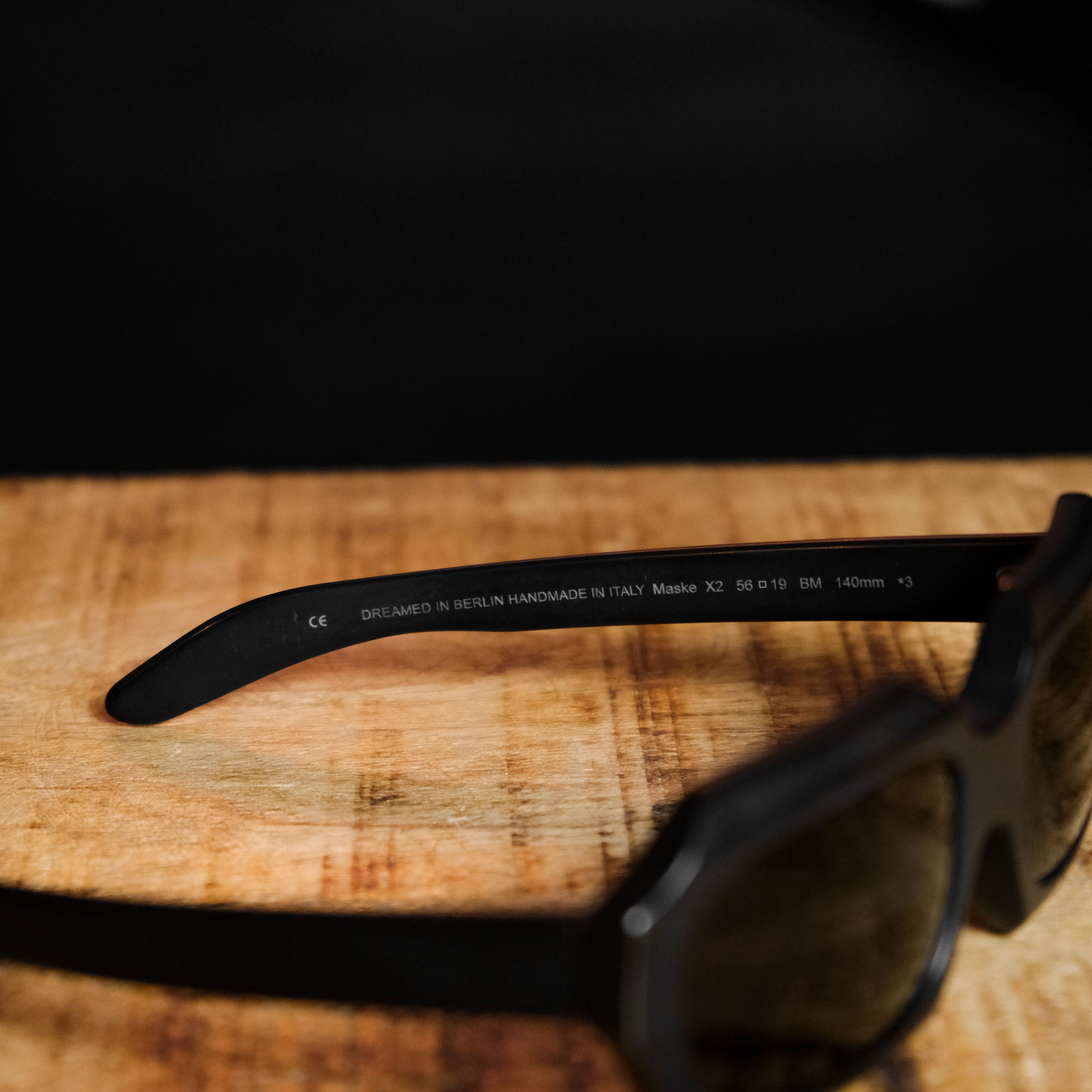 Kuboraum Kuboraum Maske X2 - Black Matt Sunglasses Size ONE SIZE - 6 Thumbnail