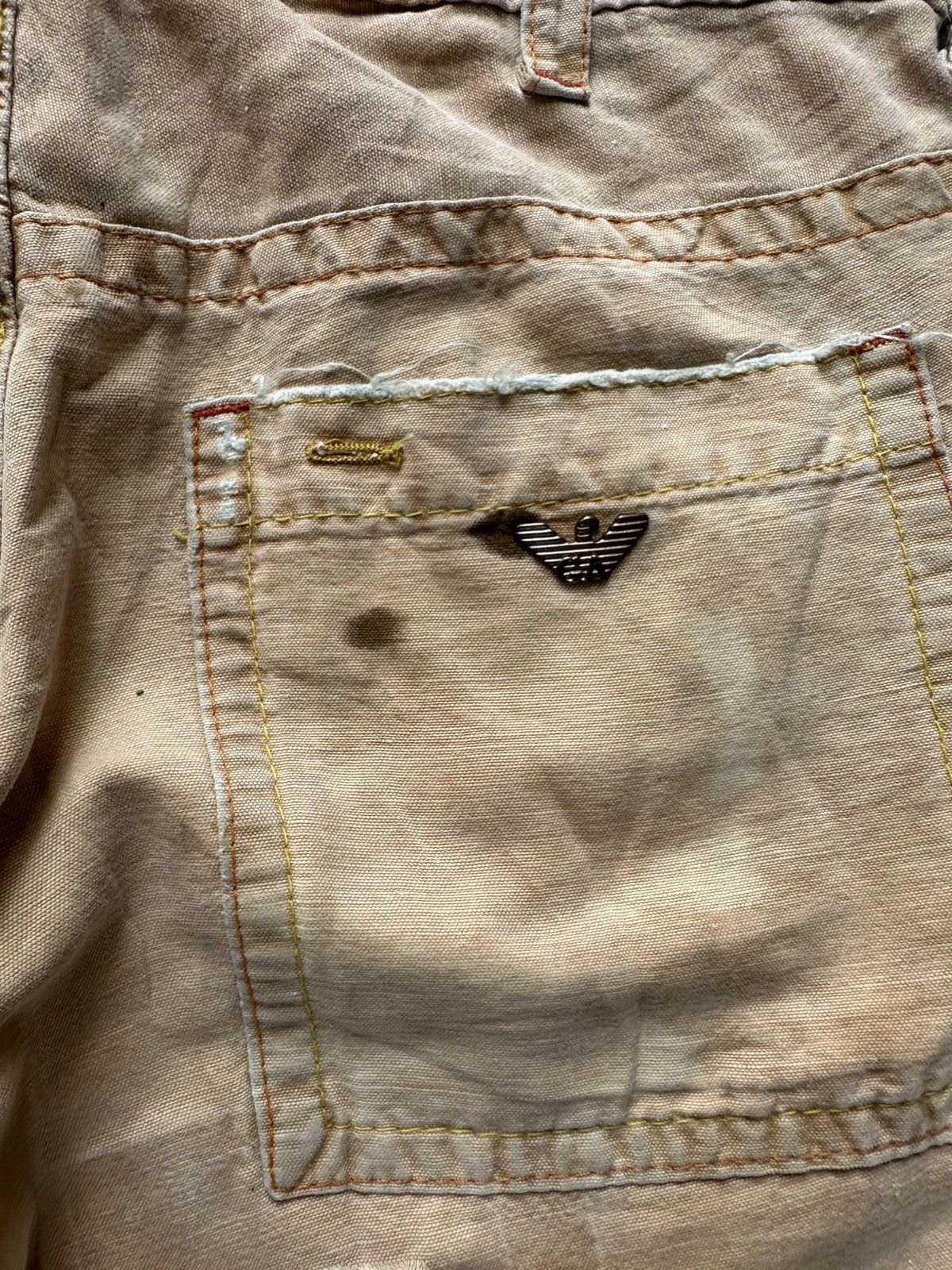 Armani ARMANI JEANS Faded Pants Made in Italy W34 L33 Size US 34 / EU 50 - 17 Thumbnail